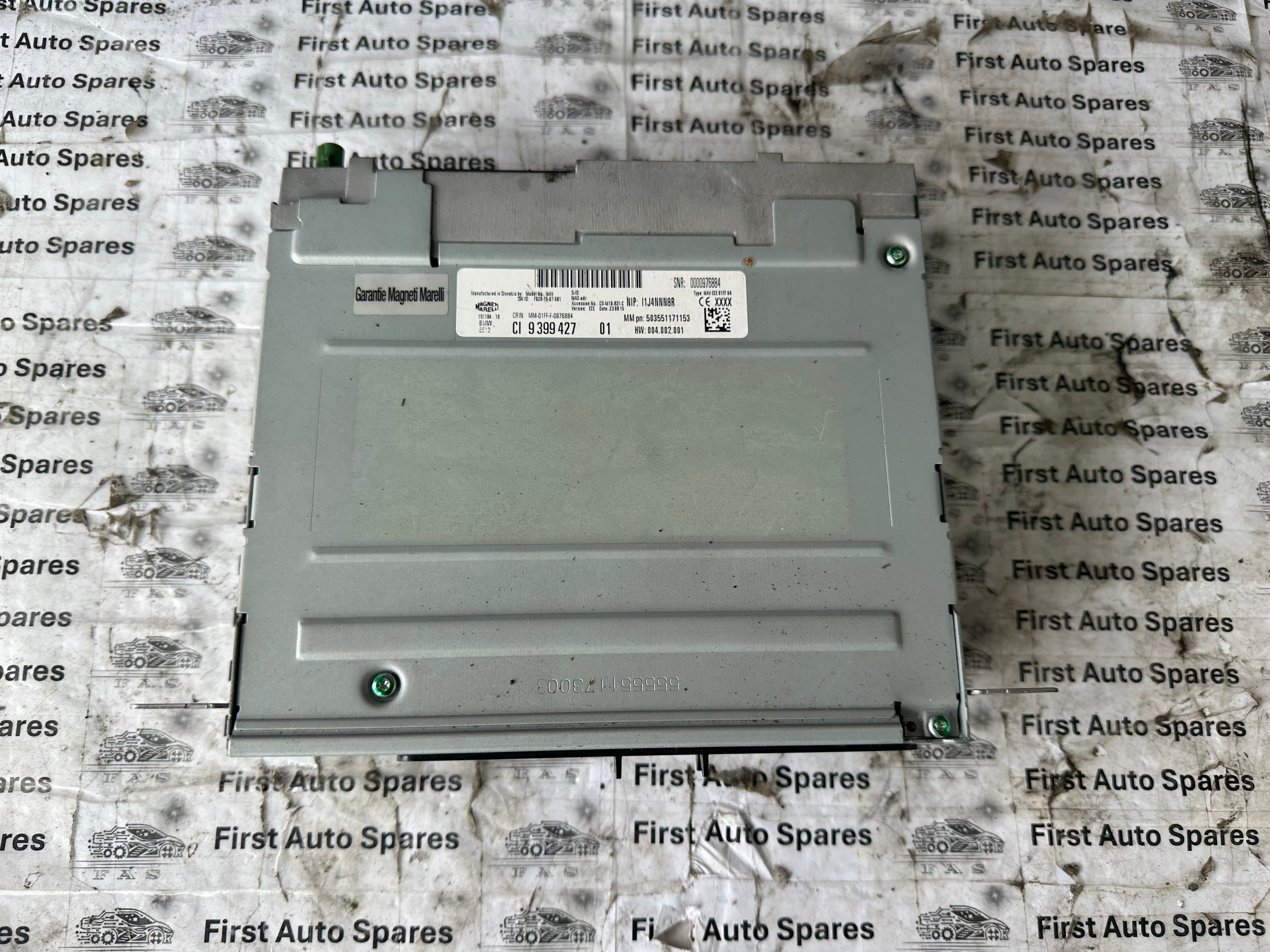 BMW GPS Stereo Radio CD Head Unit 1 2 3 4 Series (9399427 01)