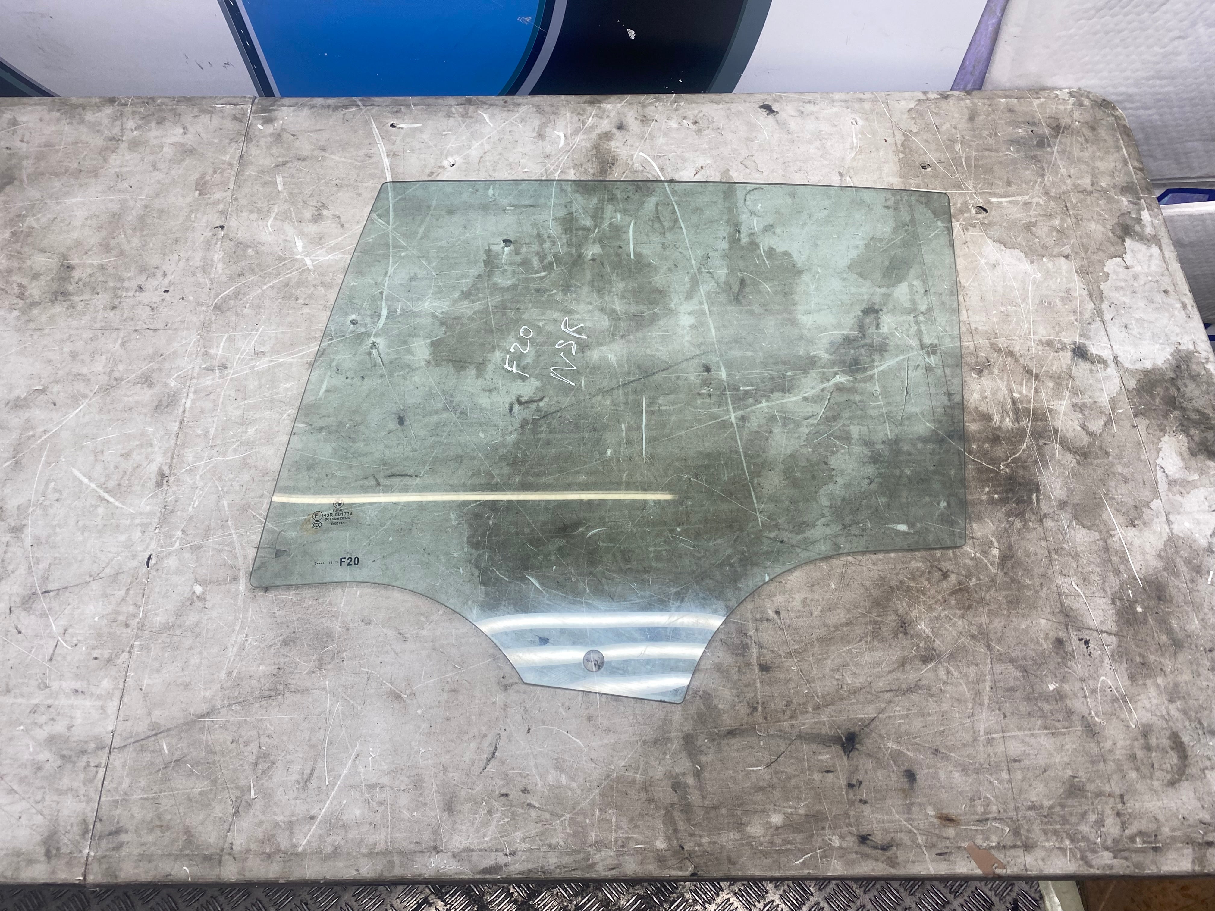 BMW 1 Series F20 Rear Passenger Side Window Glass – 2011–2019