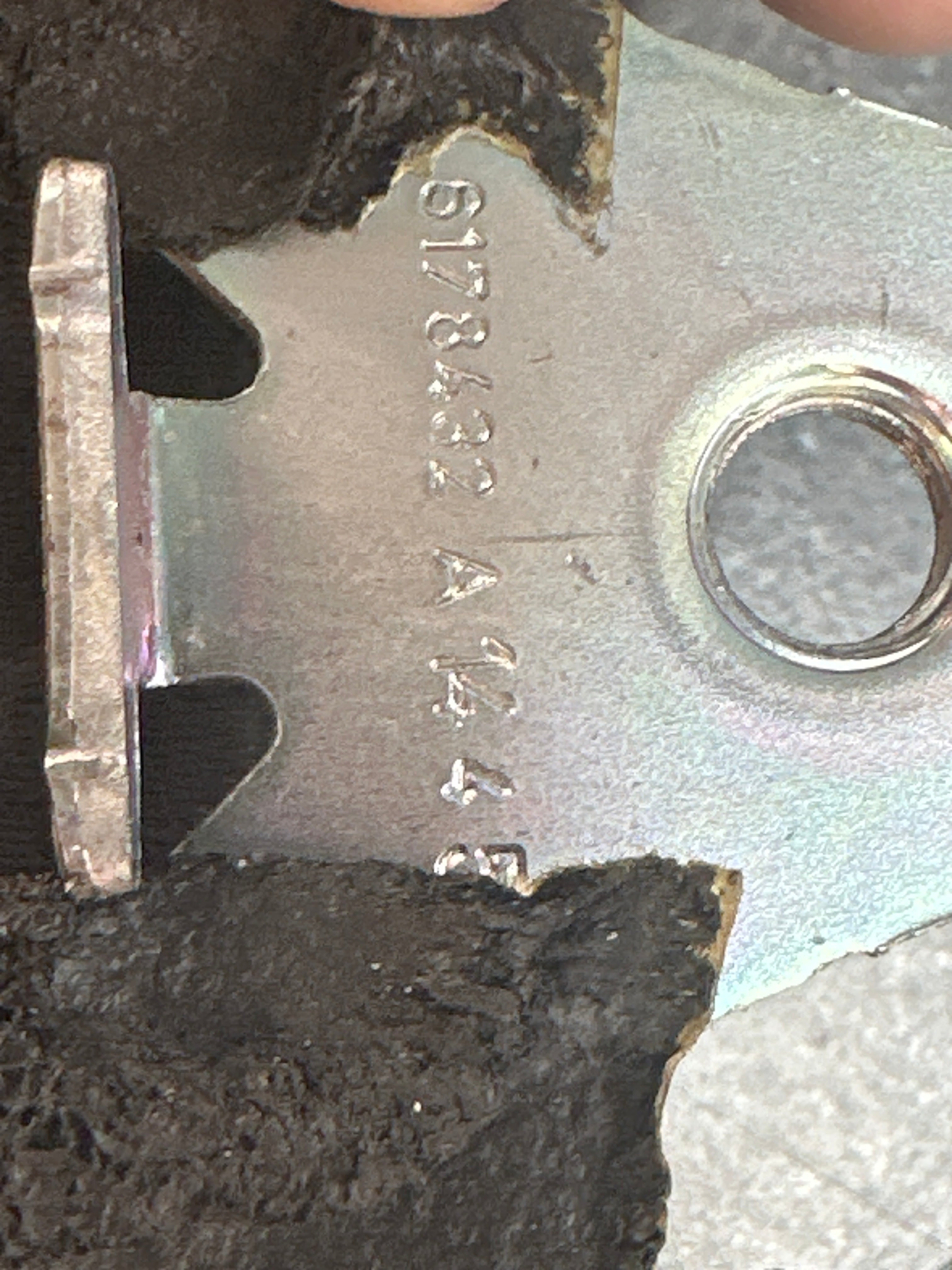 Ford Focus 2012-2015 Front Left Seat Belt (Part No: 6178432 A 14 4 5)