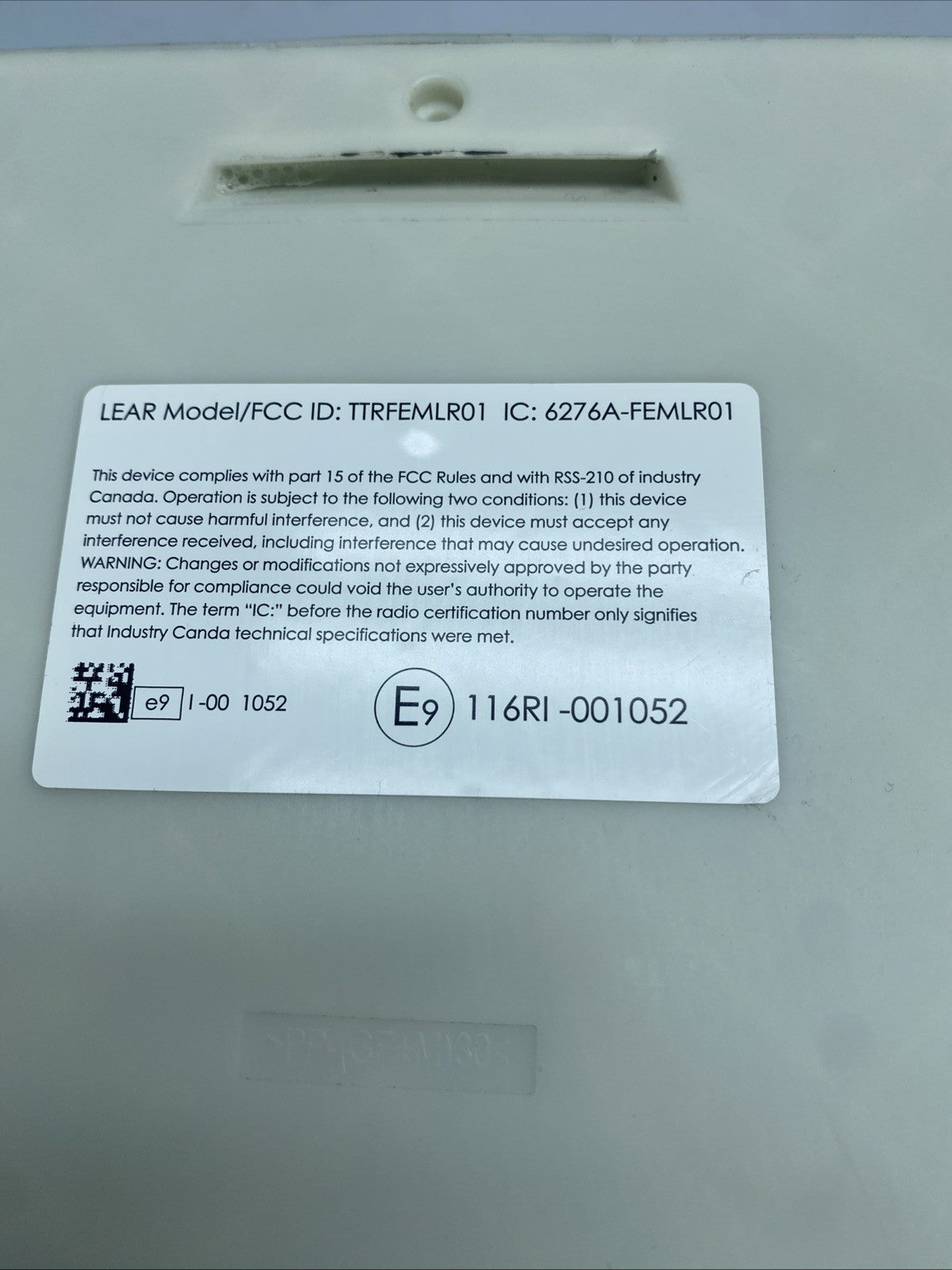 BMW 1 Series F20 F21 ECU Fuse Box Body Control Module 9352864