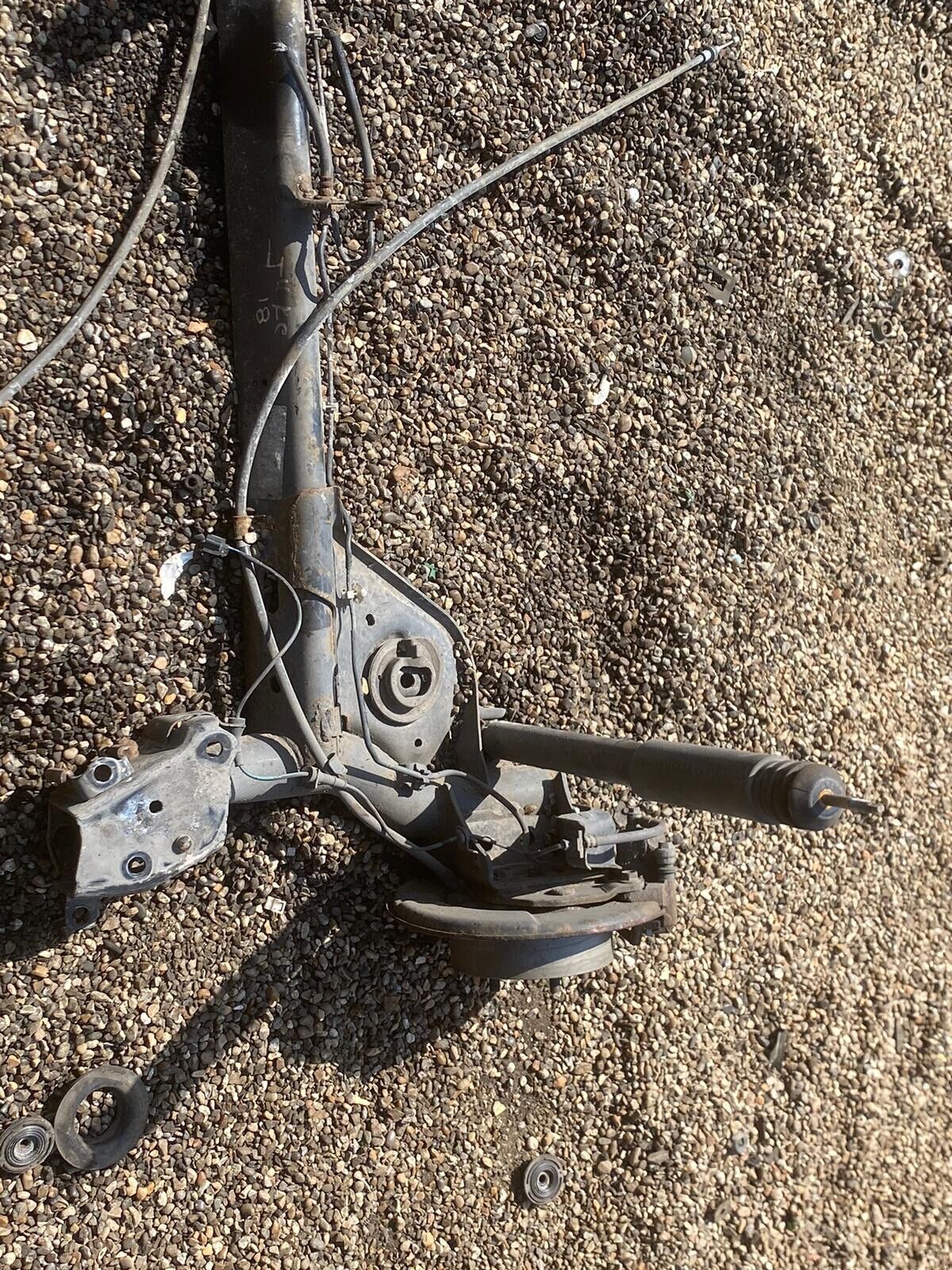 NISSAN JUKE REAR AXLE 2018 COMPLETE