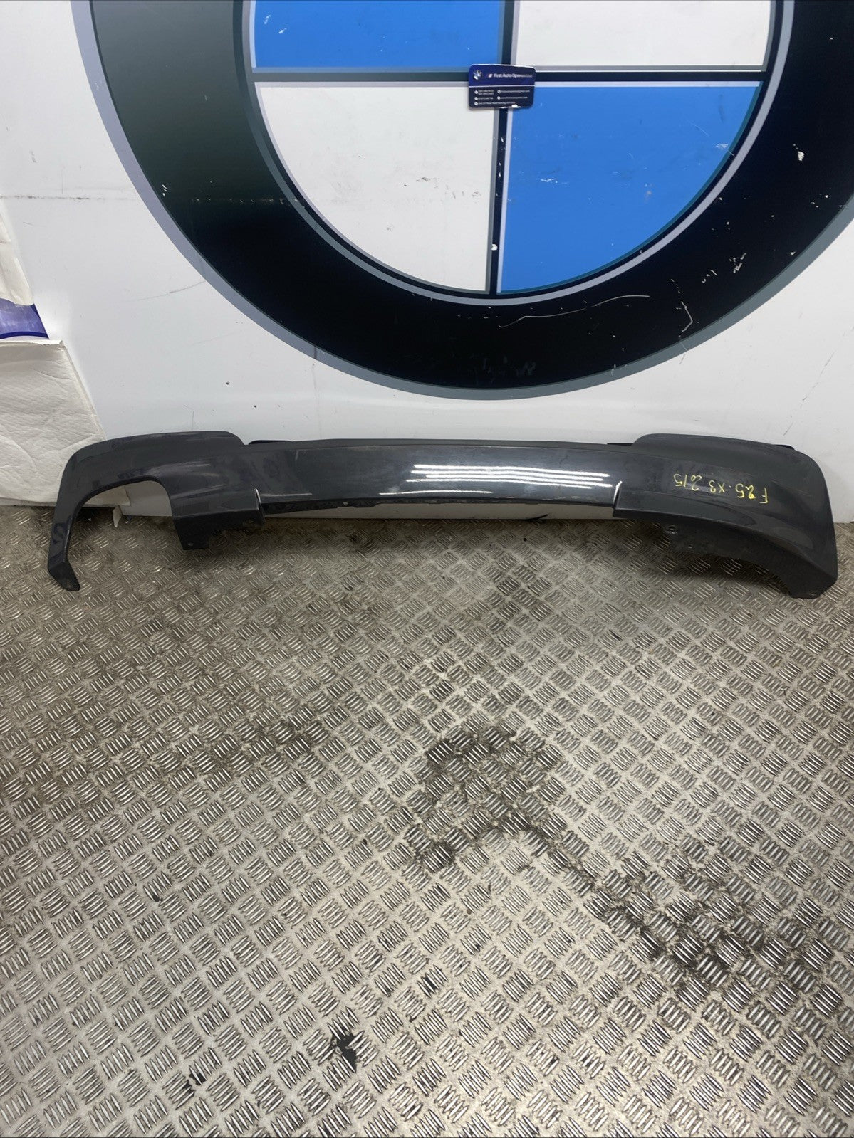 BMW X3 F25 M Sport Rear Bumper Lower Trim Diffuser 8048132