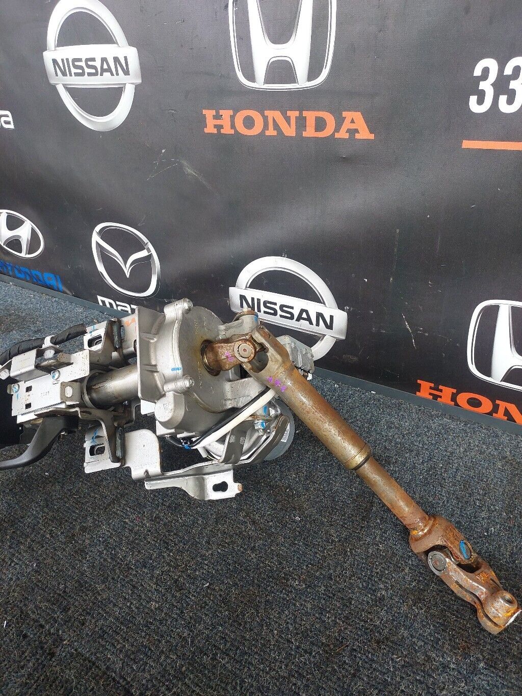 NISSAN QASHQAI STEERING COLUMN 2018