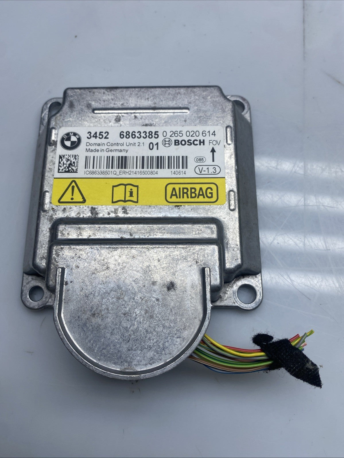 BMW 4 SERIES F32 AIRBAG CONTROL MODULE ECU UNIT 6863385