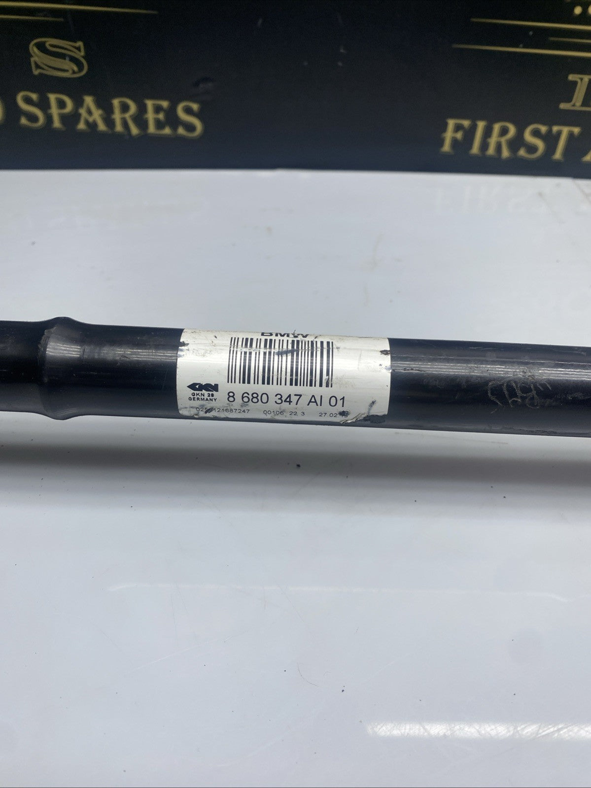 BMW 1 2 3 4 SERIES F20 F30 F32 PASSENGER LEFT REAR N47 DIESEL DRIVESHAFT 7597681