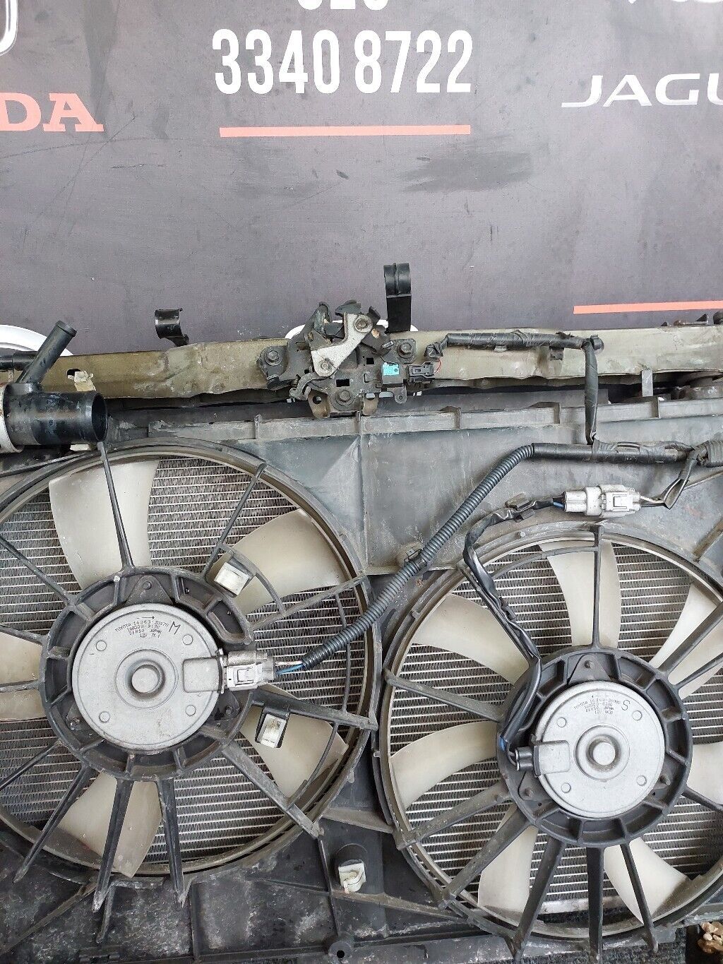 TOYOTA RAV 4 2008 DIESEL RAD PACK & UPPER SLAM PANEL