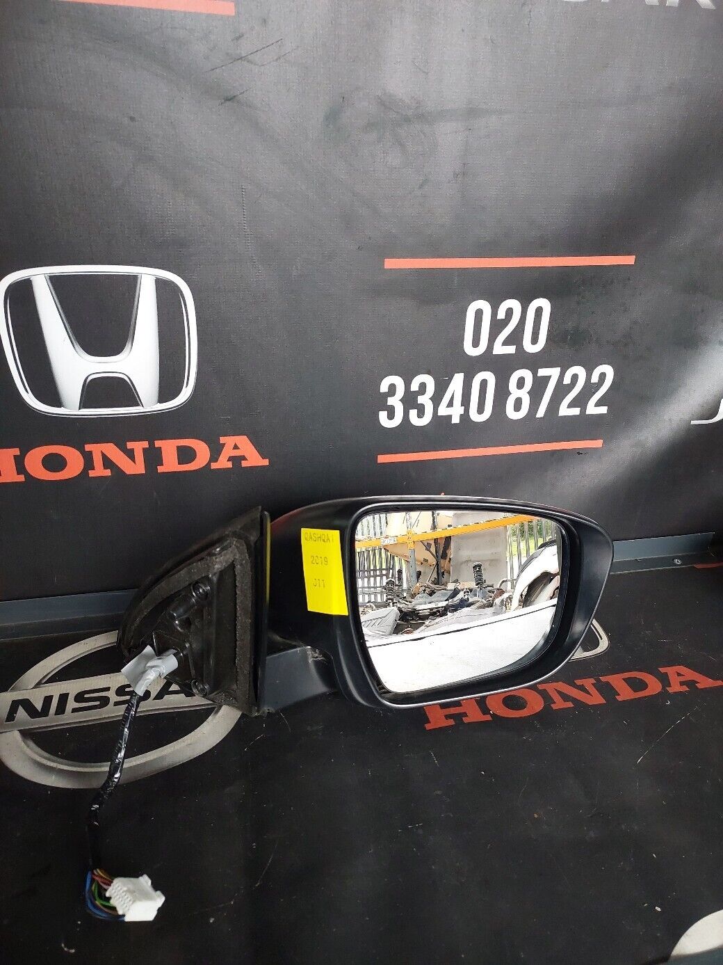 NISSAN QASHQAI J11 O/S WING MIRROR 2019