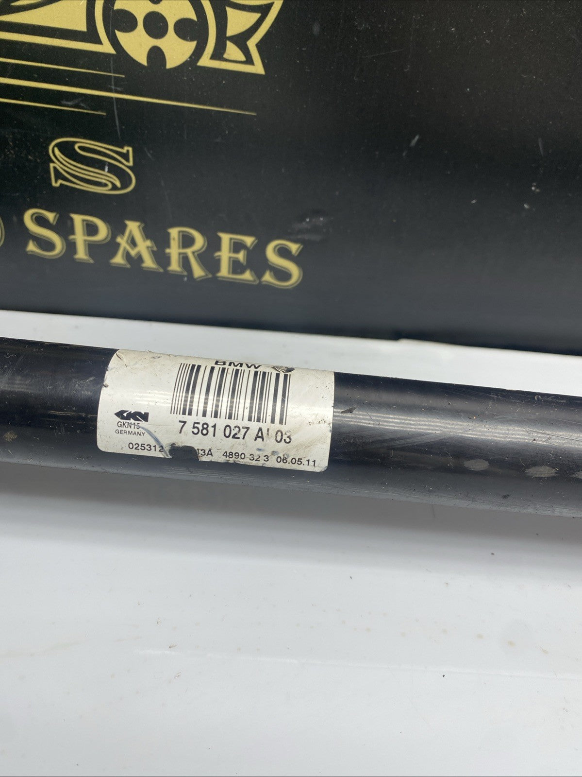 BMW F10 5 SERIES Left Driveshaft 7581027