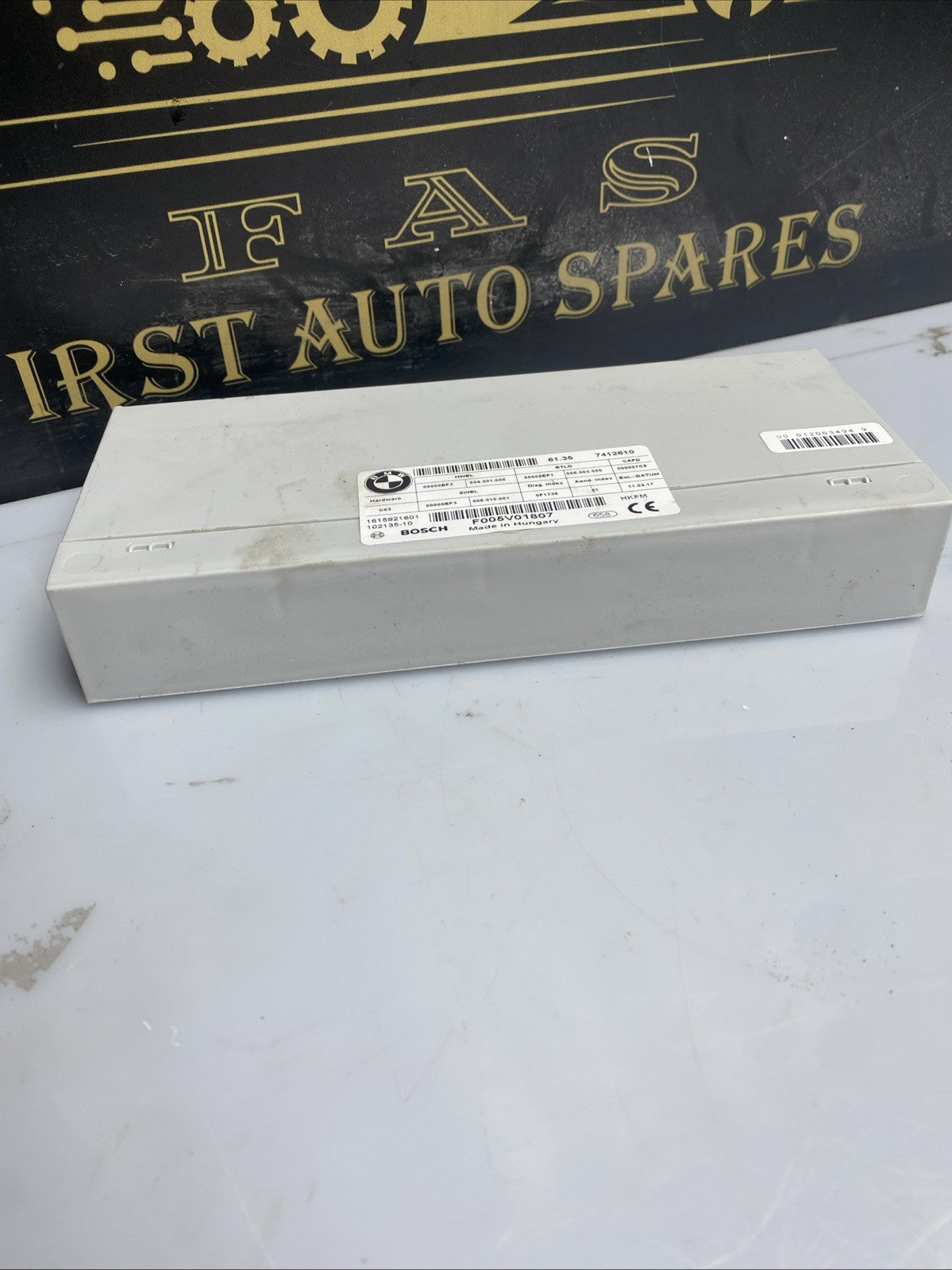 GENUINE BMW 5 SERIES F11 2011-2017 CONTROL MODULE UNIT 7365898 102135-10
