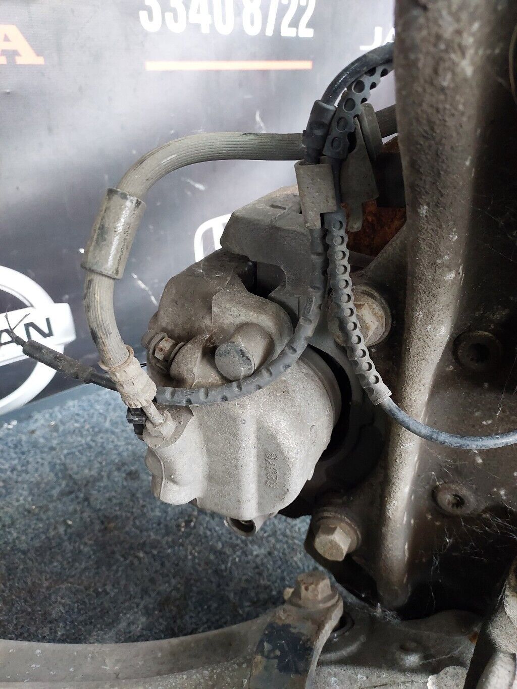 BMW 5 SERIES F10 2012 N/S FRONT SUSPENSION LEG COMPLETE LH