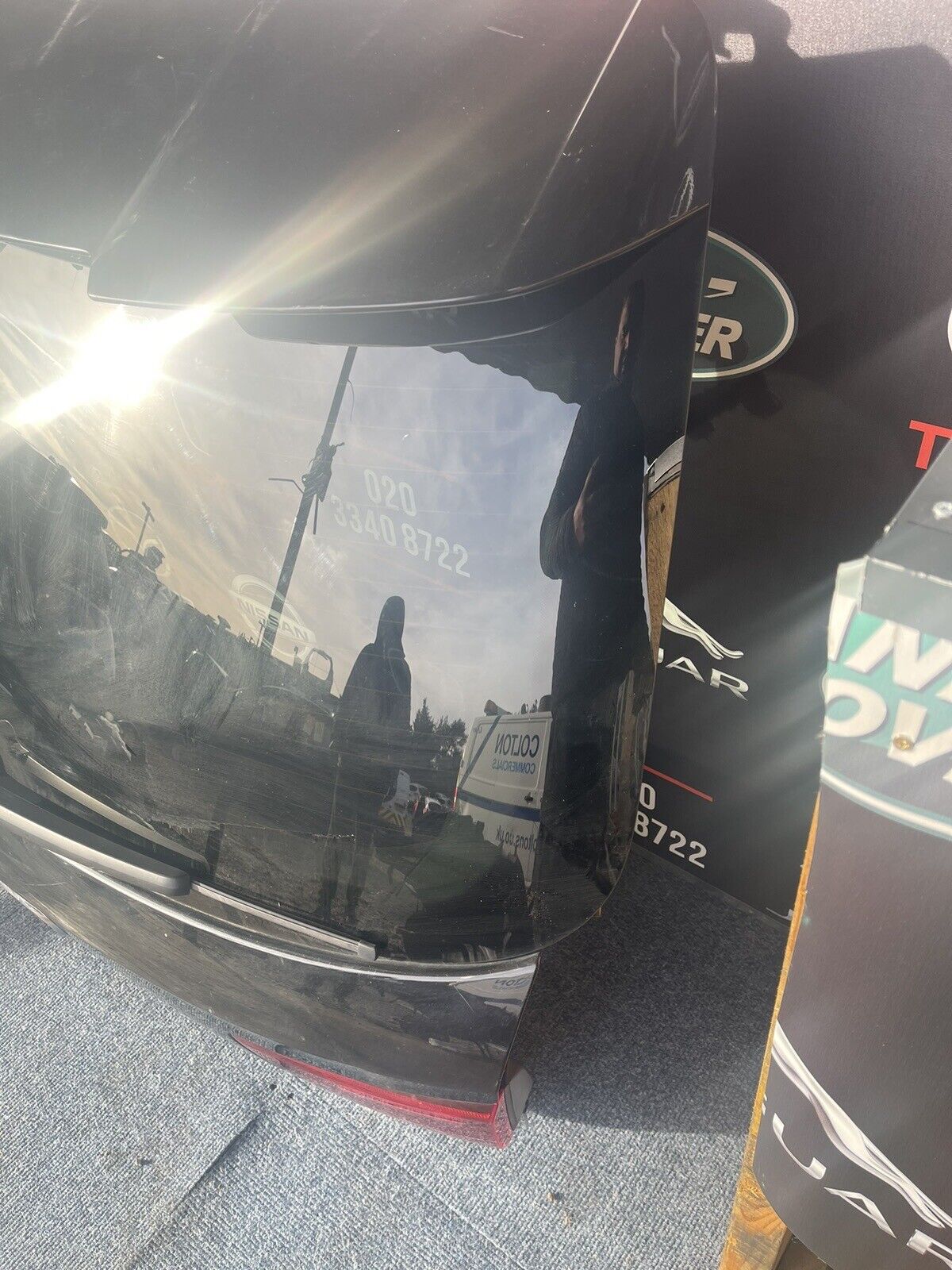 Audi RS6 4G C7 Avant Tailgate Boot Lid blue LX7W 4G9827025B