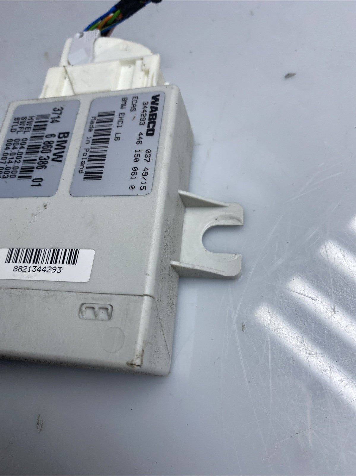 BMW 5 SERIES F10 F11 AIR SUSPENSION CONTROL MODULE ECU 6860386 2014-2018