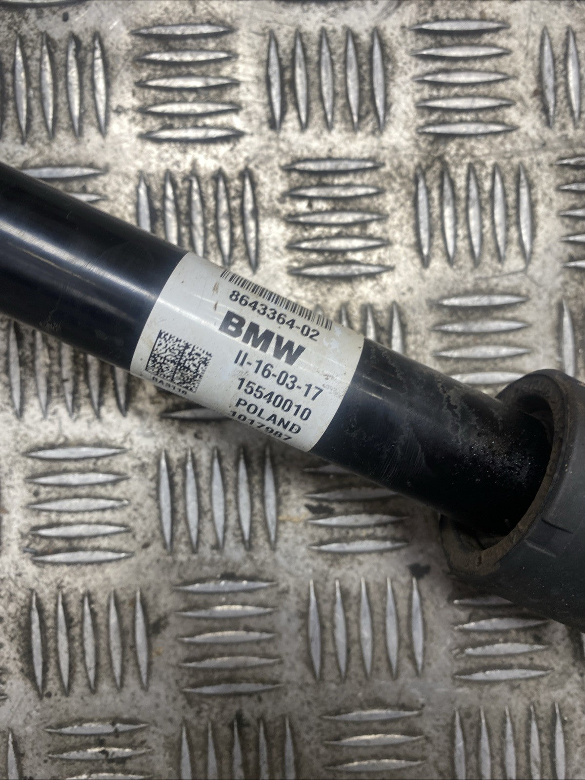 BMW 2 SERIES F45 F46 DRIVESHAFT RIGHT 1.5 PETROL MANUAL 8643364  2015-2023