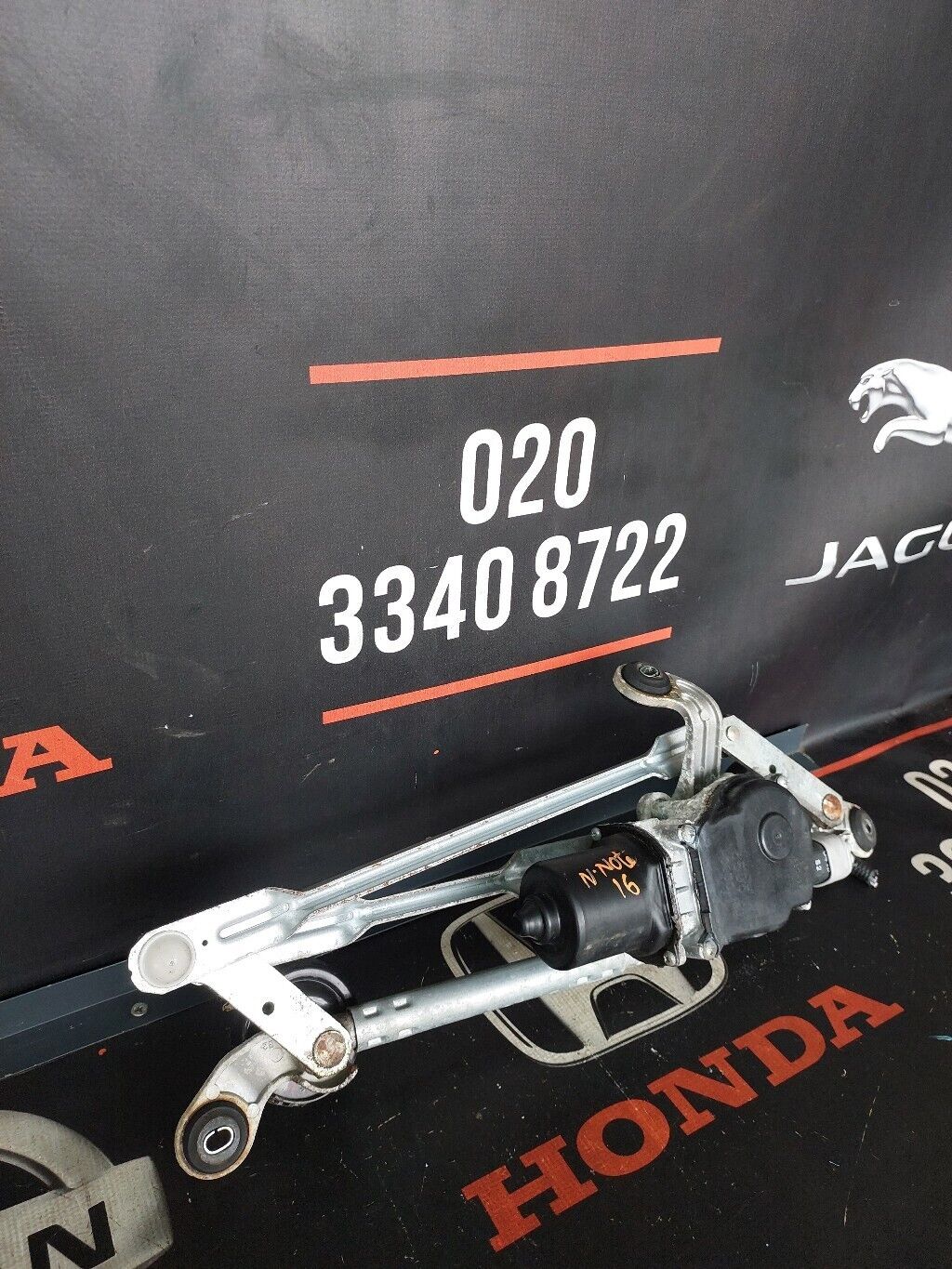 NISSAN NOTE 2016 WIPER MOTOR LINKAGE