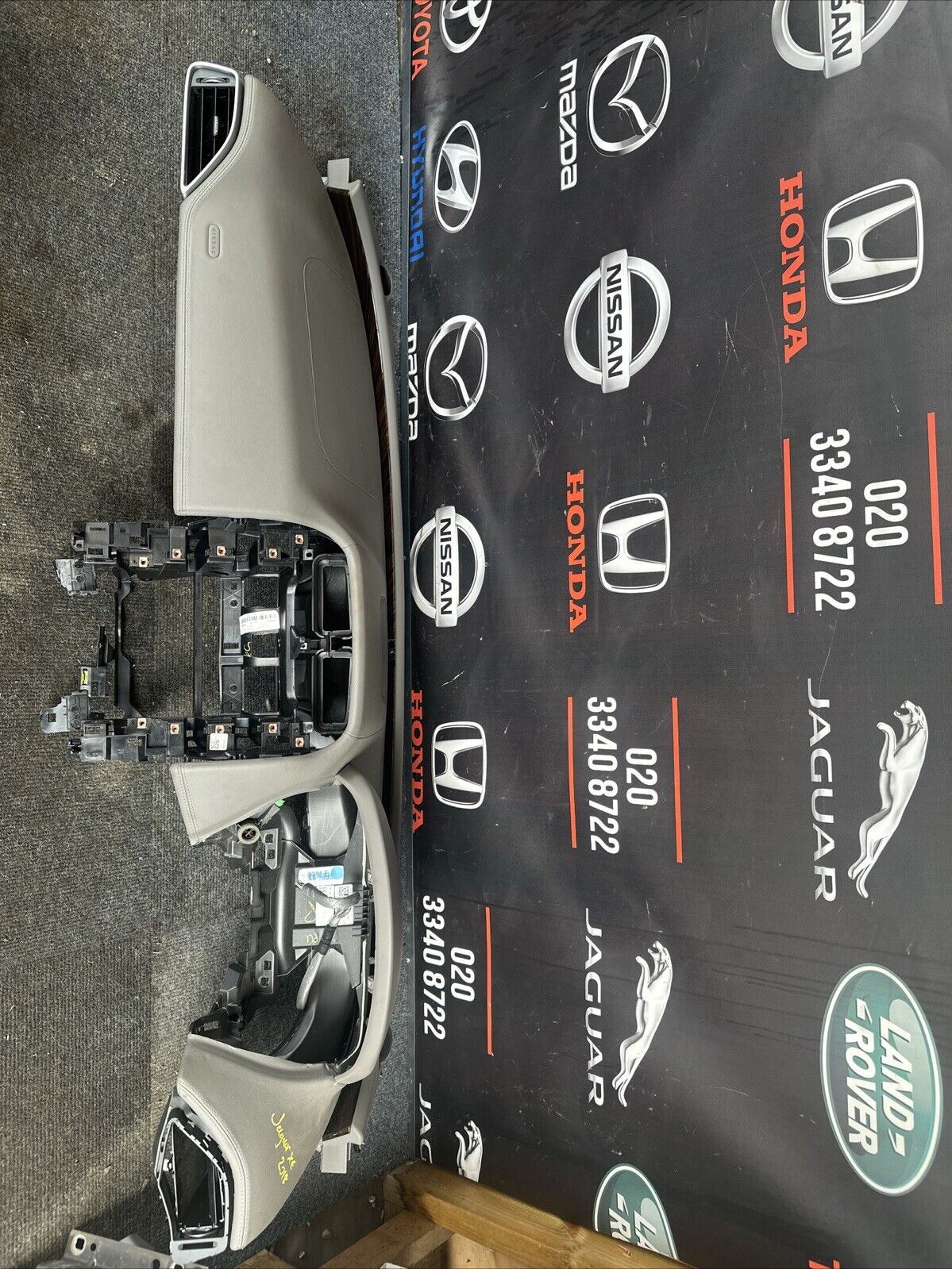 JAGUAR XE X760 2015-2020 DASHBOARD BARE