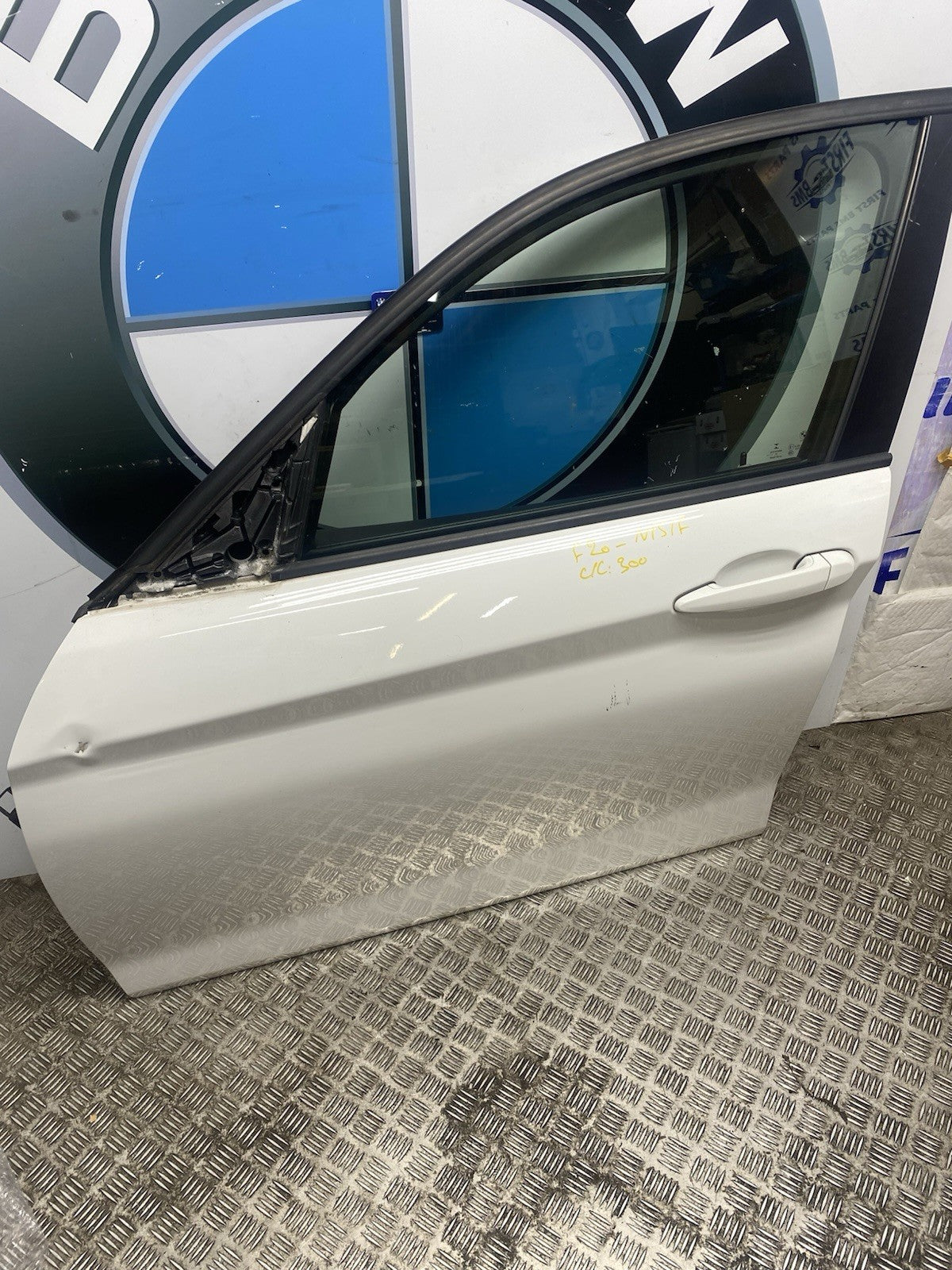 BMW 1 SERIES DOOR FRONT LEFT PASSENGER SIDE F20 2011-2019 BLACK