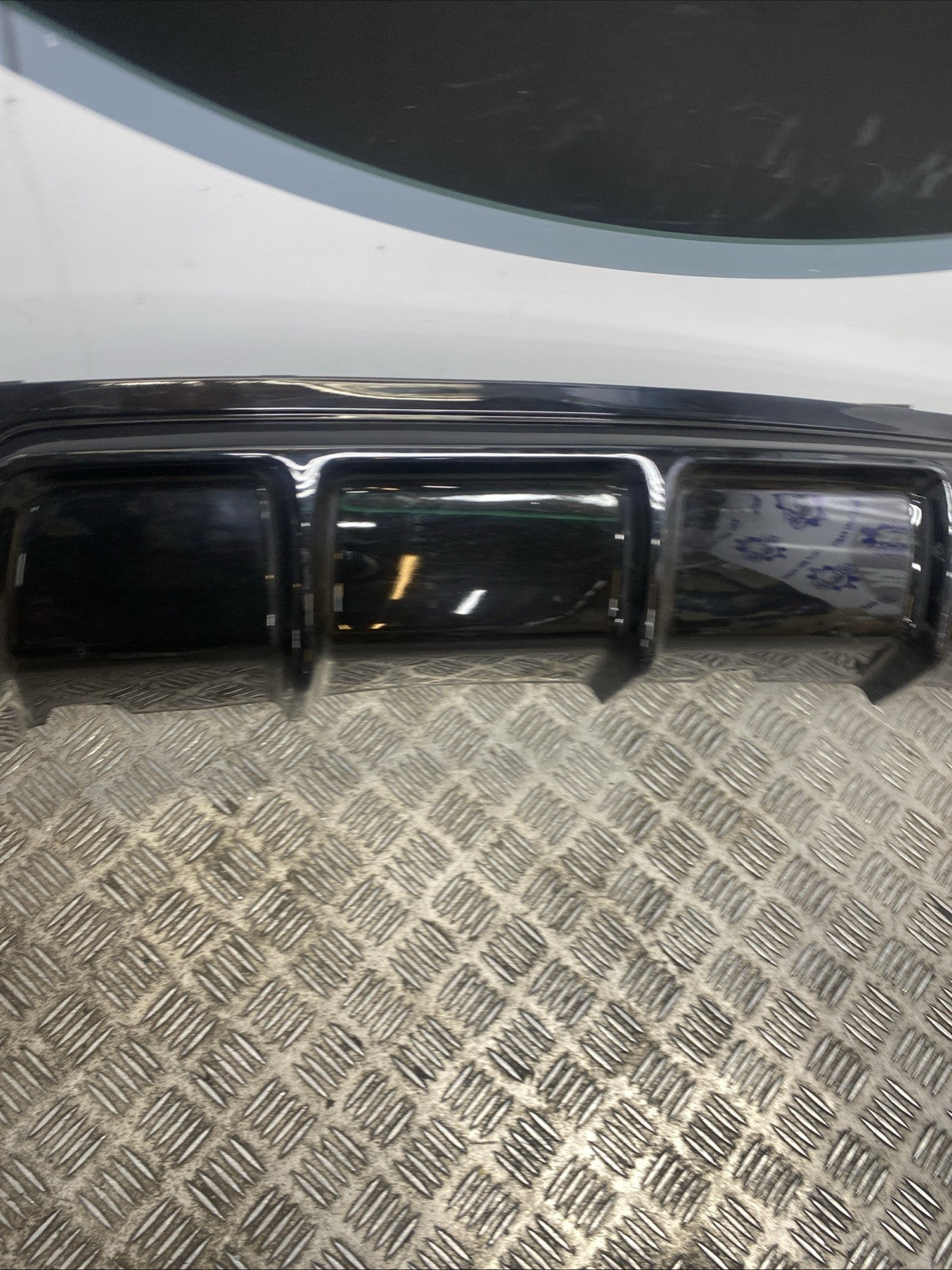 GLOSS BLACK REAR BUMPER DIFFUSER M PERFORMANCE FOR BMW 4SERIES F32 F33 F36 14-19