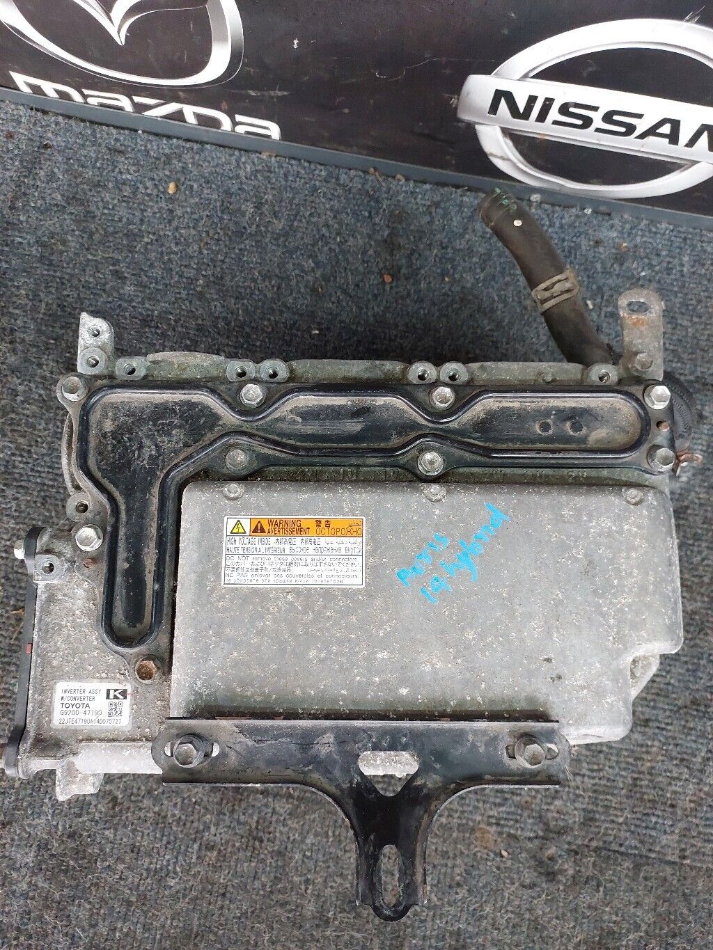 TOYOTA AURIS 2014 HYBRID INVERTER CONVERTER G920047190