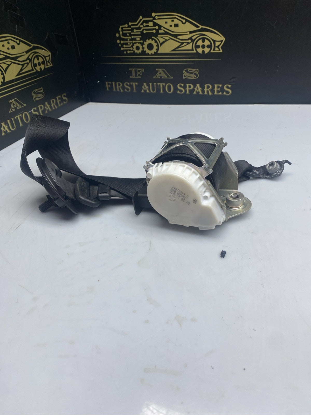 BMW 3 SERIES F30 F31 SEAT BELT FRONT LEFT PASSENGER SIDE BLACK 34078319D