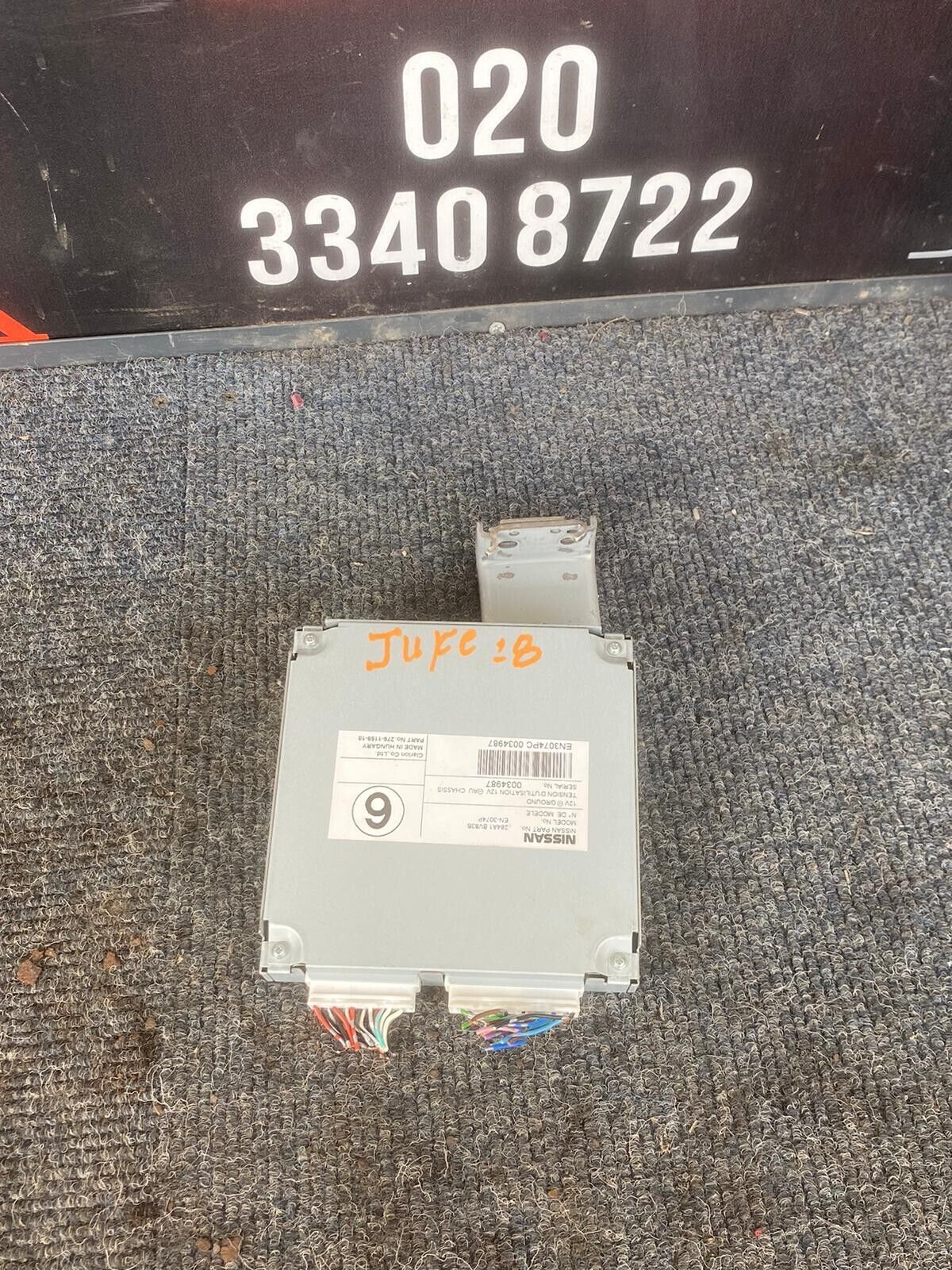 NISSAN JUKE 2018 PETROL CAMERA CONTROL MODULE ECU 284A1BV83B