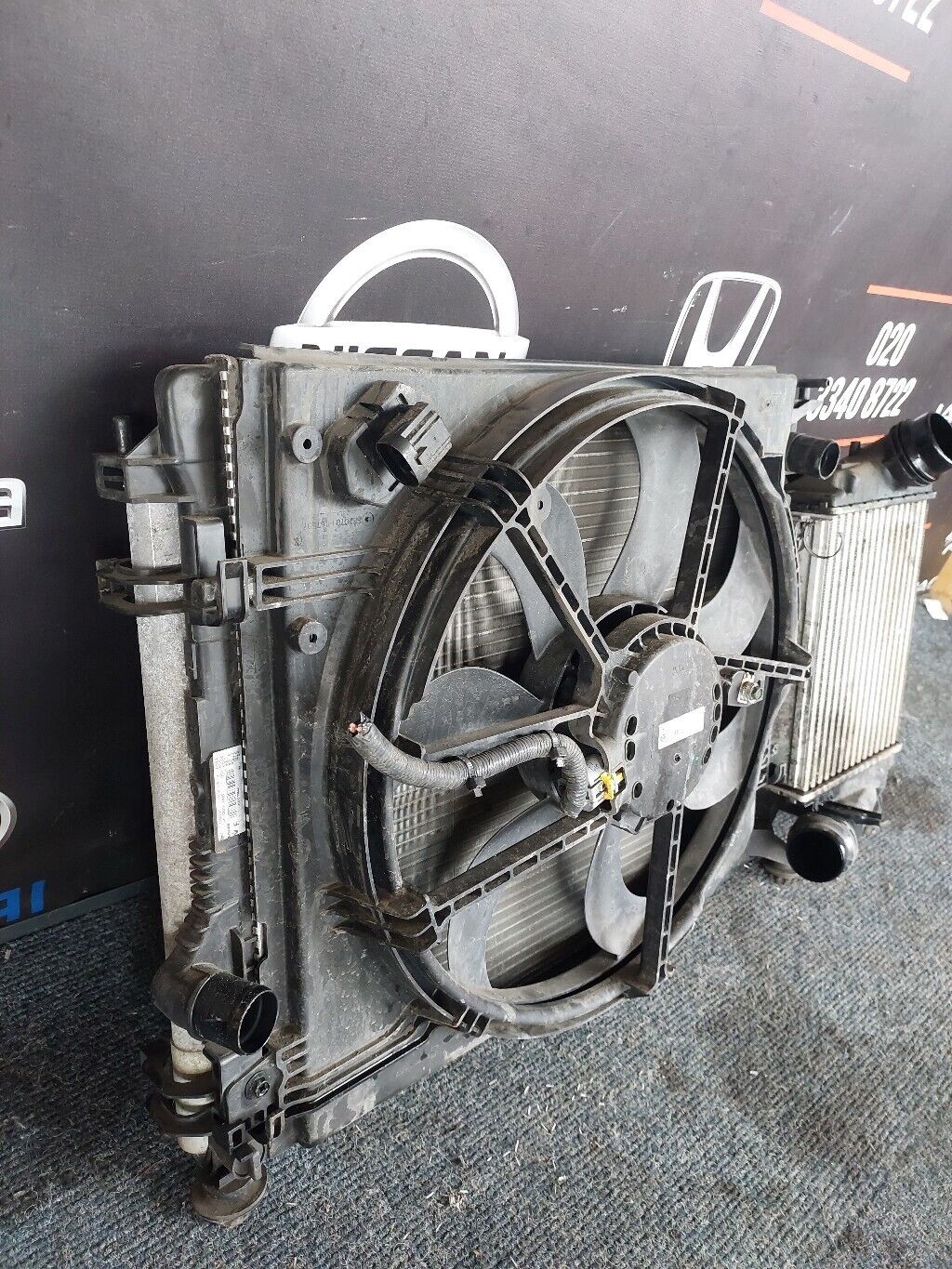 NISSAN QASHQAI 2018 J11 DIESEL RAD PACK & INTERCOOLER CONDENSER