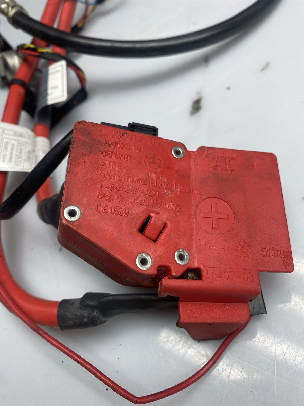 POWER DISTRIBUTION BOX AND POSITIVE CABLE 922775205 BMW 4 SERIES F32 2017