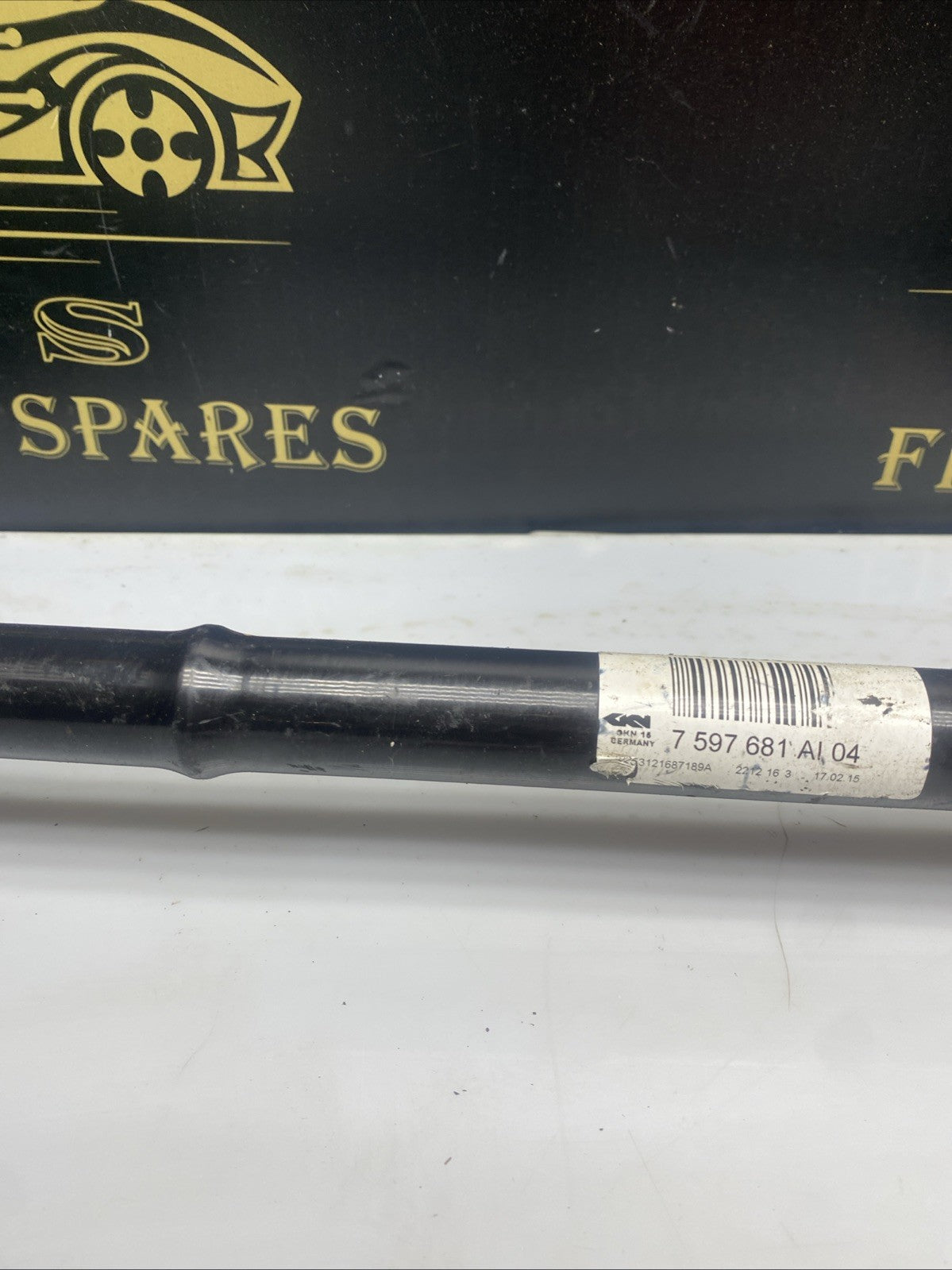 BMW 1 2 3 4 SERIES F20 F30 F32 PASSENGER LEFT REAR N47 DIESEL DRIVESHAFT 7597681