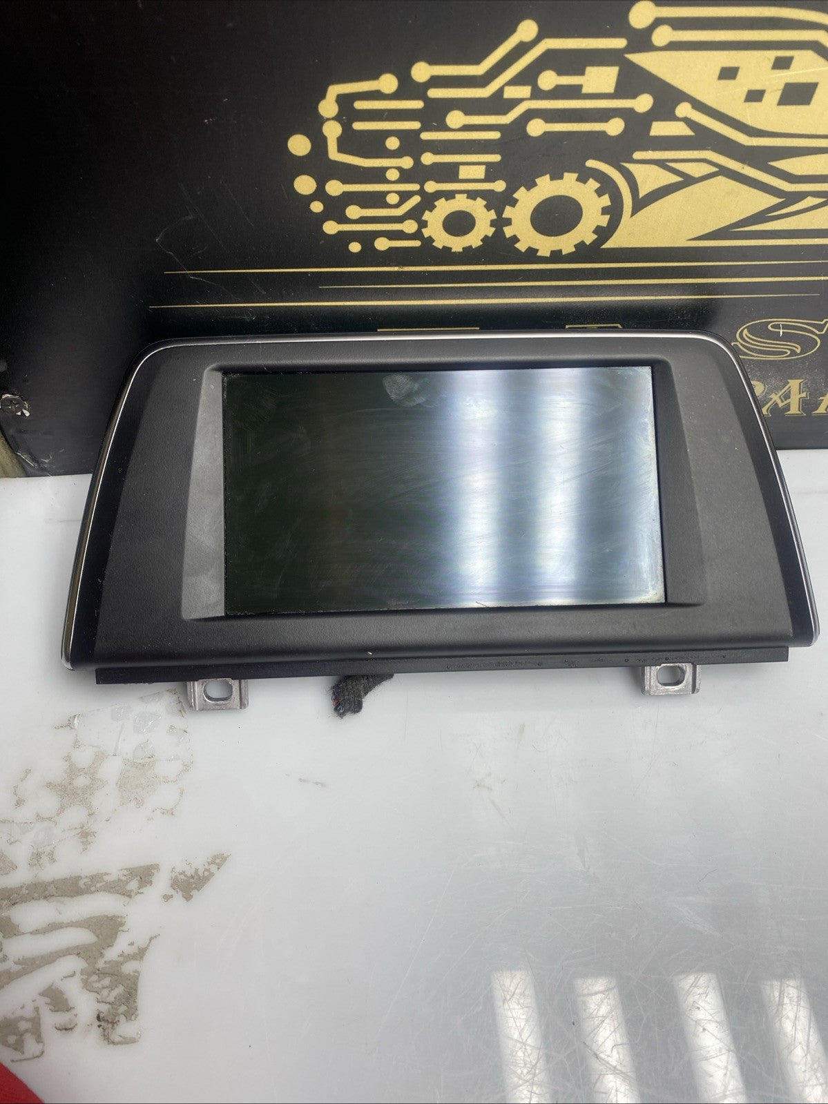 BMW 2 SERIES F45 F46 2016 LCD DISPLAY SCREEN RADIO MEDIA UNIT SAT NAV SCREEN