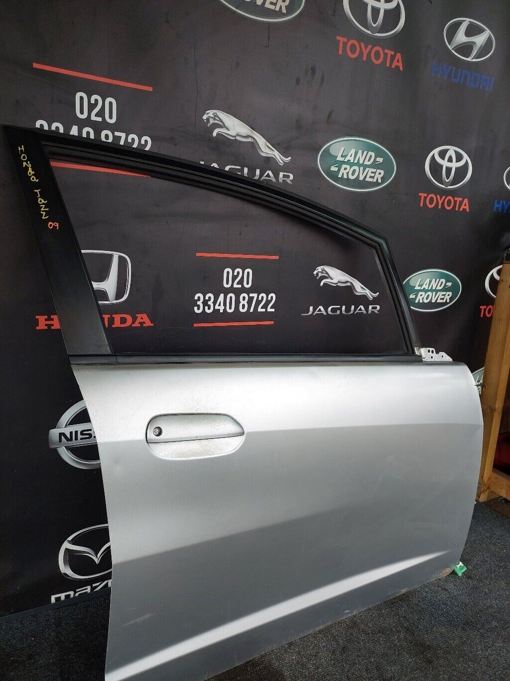 HONDA JAZZ 2009 O/S FRONT DOOR RH