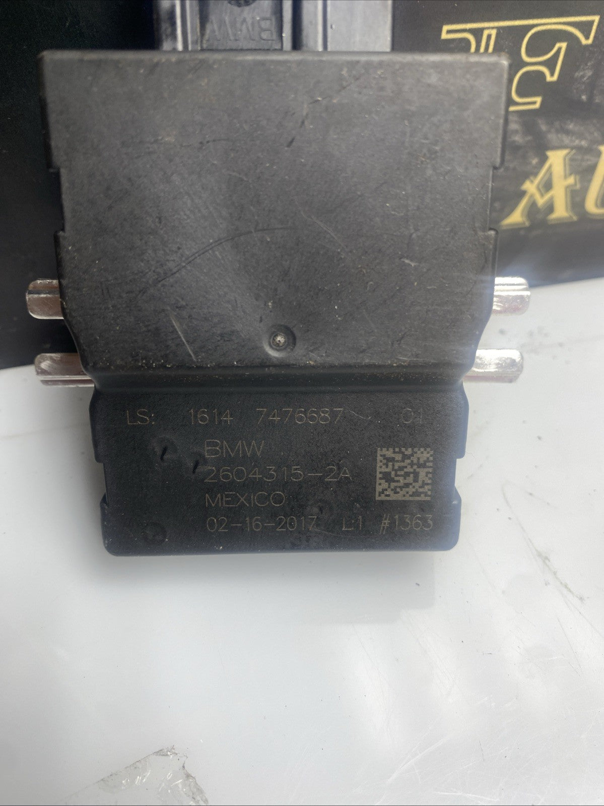 BMW 3 Series F30 15-18 Fuel Pump ECU Module 2604315