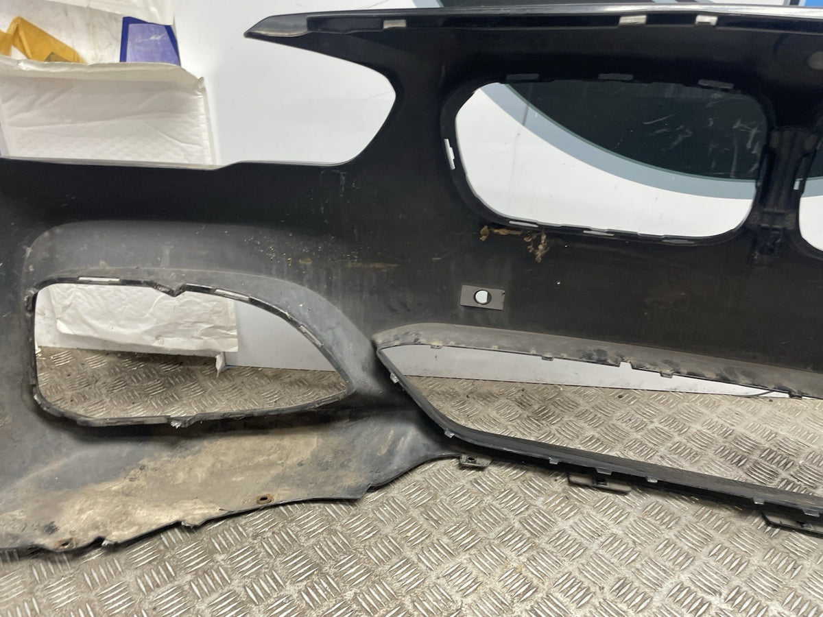 BMW 1 F20 F21 LCI M SPORT FRONT BUMPER 2015-19 GENUINE (Dent On Driver Side)