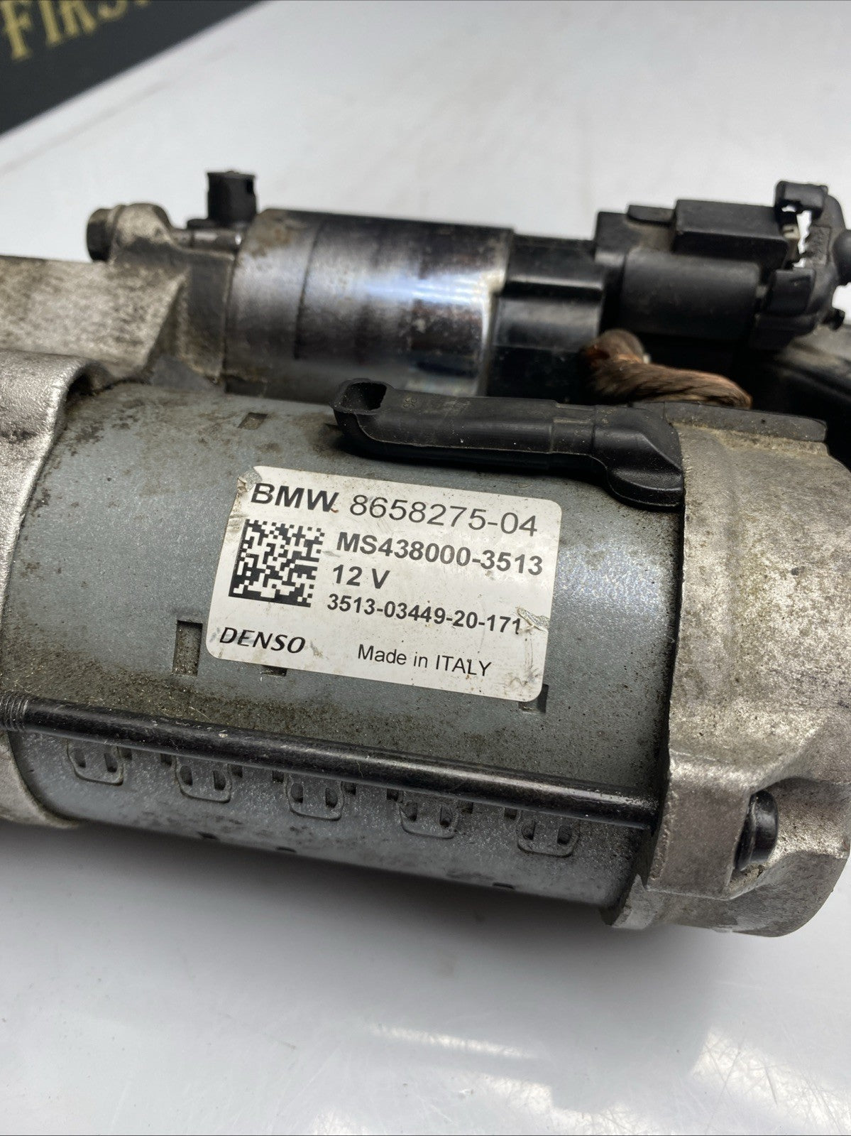 2019- 2024 BMW 1 Series F40 Starter Motor 8658275 1.5L Petrol Manual
