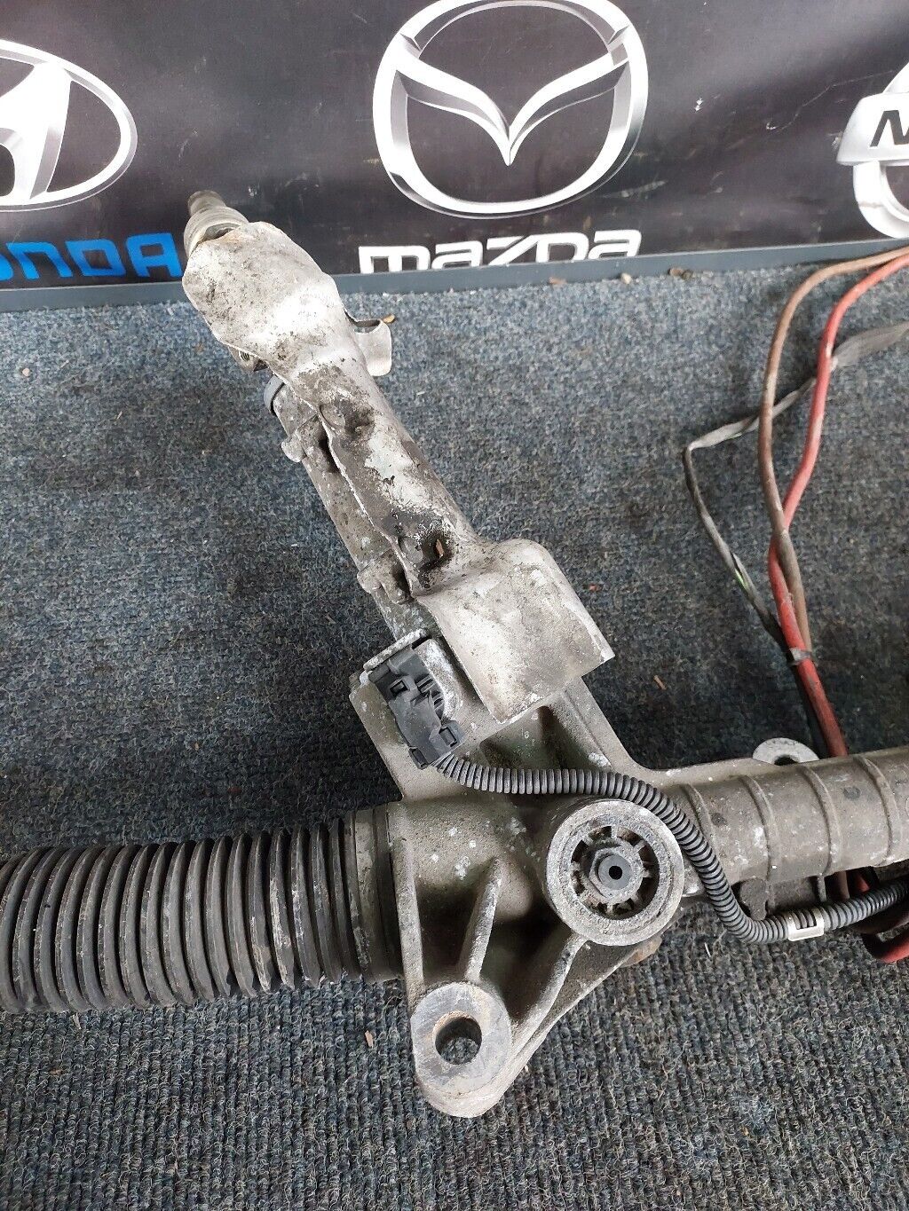 BMW 5 SERIES F10 2012 DIESEL POWER STEERING RACK 7806974517