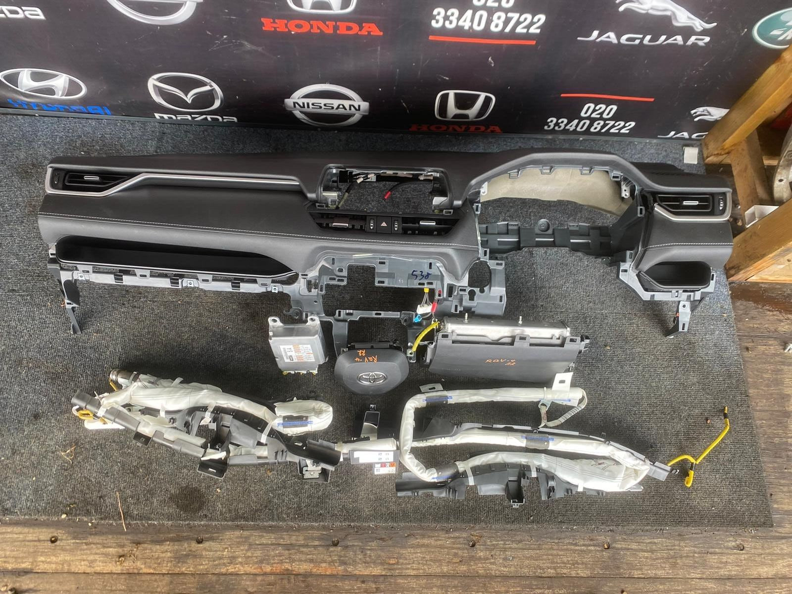 TOYOTA RAV 4 2022 DASHBOARD AIRBAG KIT