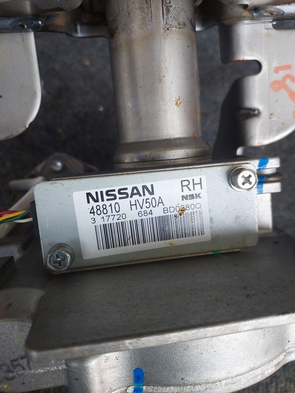 NISSAN QASHQAI STEERING COLUMN 2018