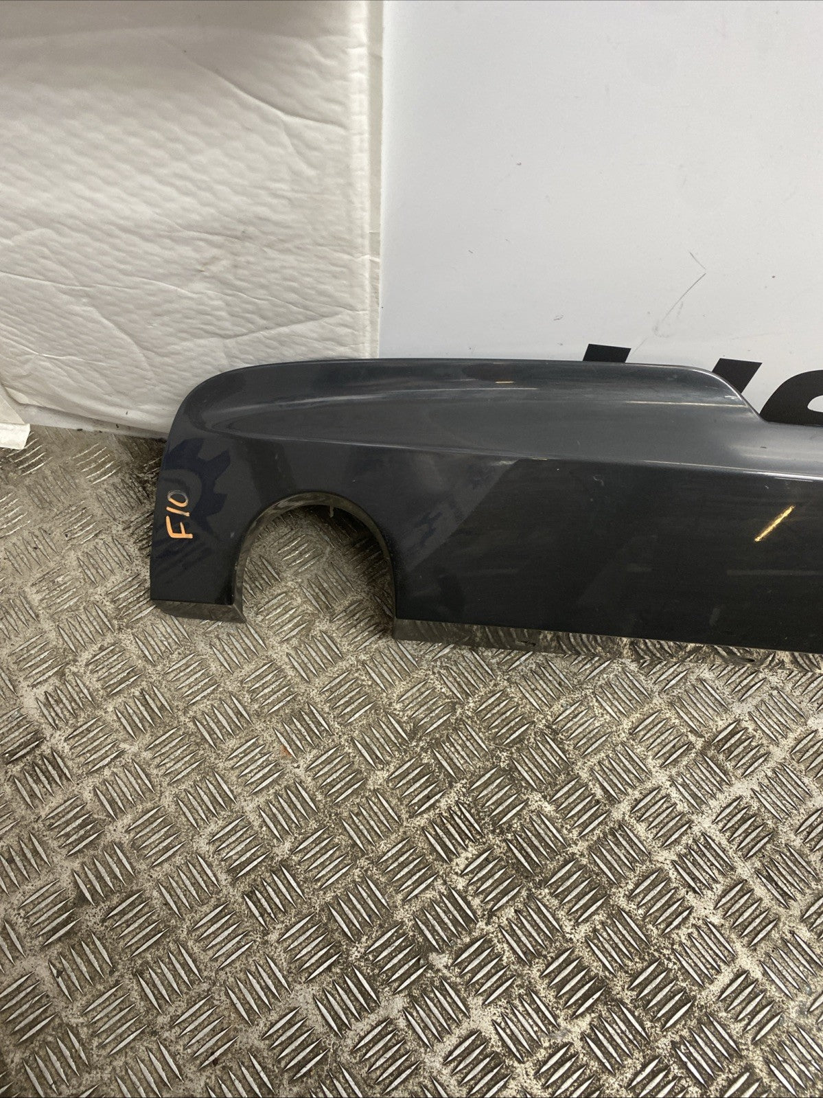 BMW F10 F11 M Sport Rear Bumper Lower Valance Diffuser Twin Exhaust 7906283
