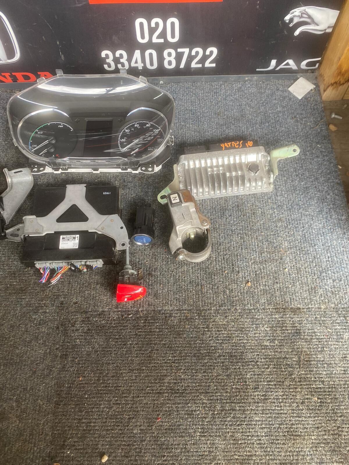 Toyota Yaris CVT Engine ECU Kit 896610U230 Auto 1497cc Petrol 2017 Hybrid ST93