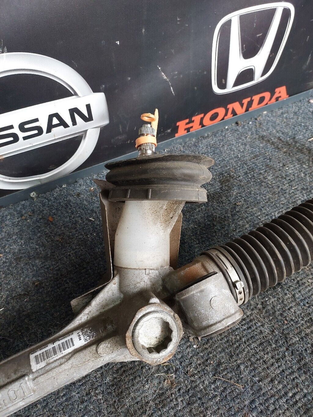 NISSAN NOTE 2016 PETROL POWER STEERING RACK 480013VU0A