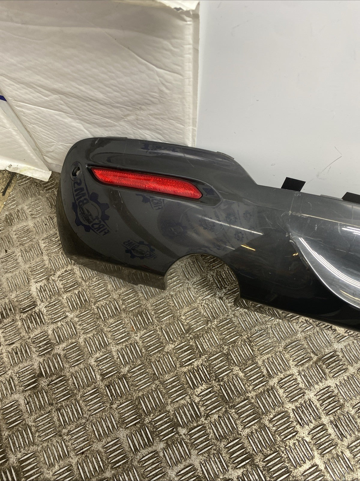 BMW 3 Series GT 2015 F34 M Sport Rear Bumper Diffuser Trim 51128057175