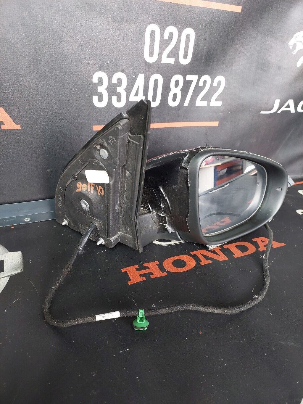 VOLKSWAGEN GOLF O/S WING MIRROR 2010