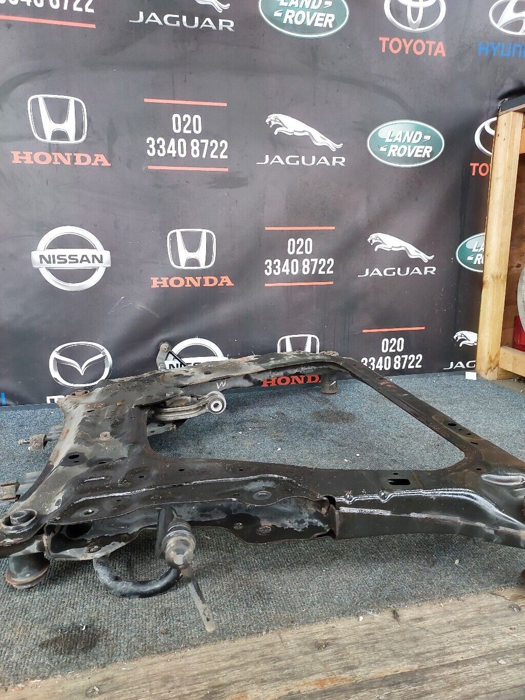 NISSAN JUKE FRONT SUBFRAME 2014