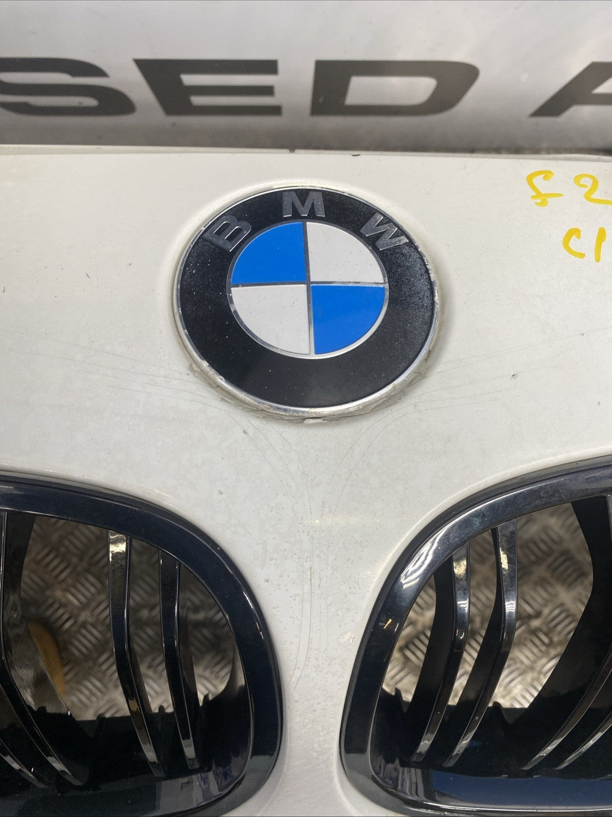 BMW 1 SERIES F20 2012 13 14 Complete Front Bumper Assembly  Alpine White 300