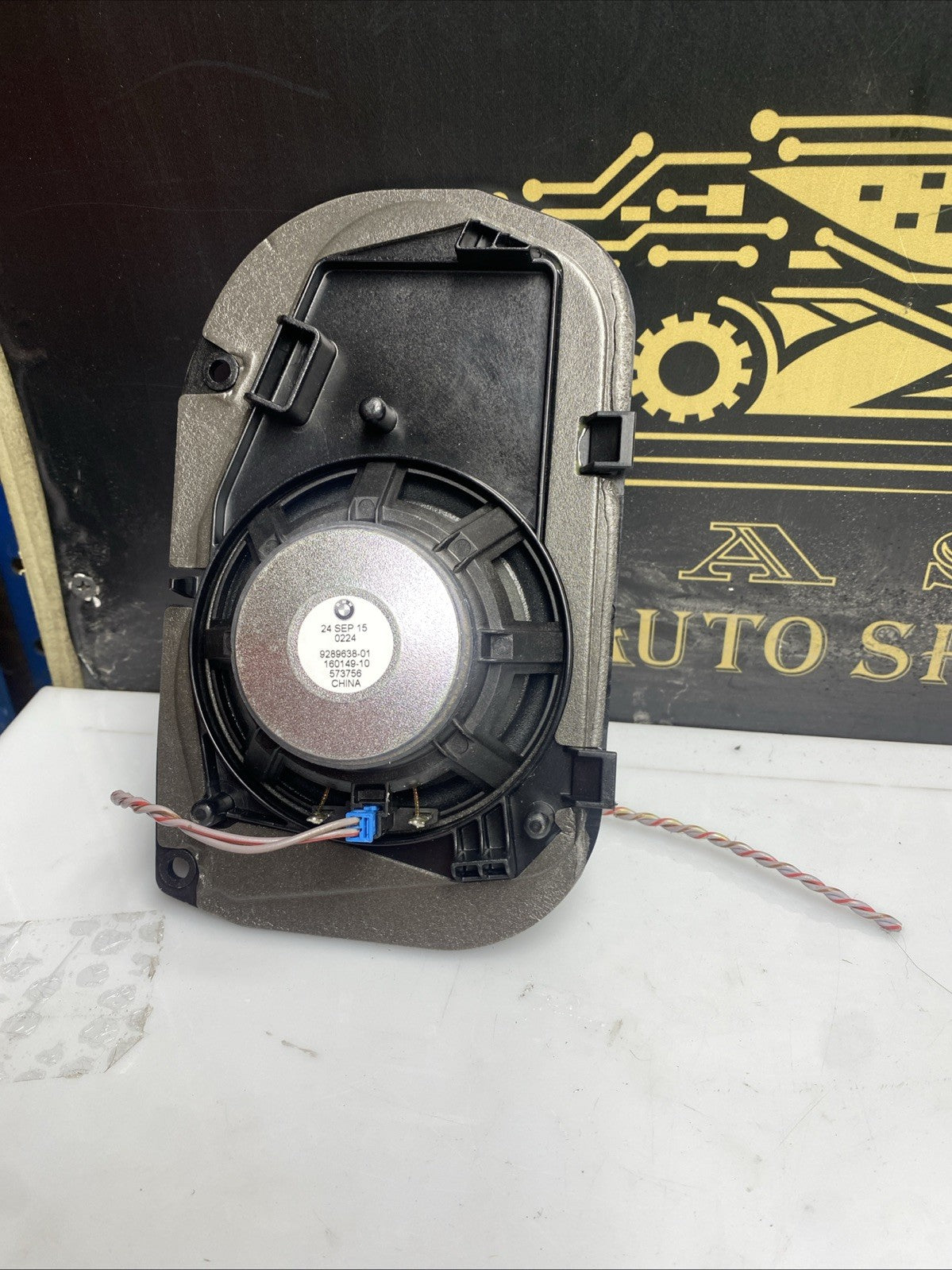 BMW 5 SERIES F10 F11 SOUND SPEAKER REAR RIGHT DRIVER DOOR 9289638 2014