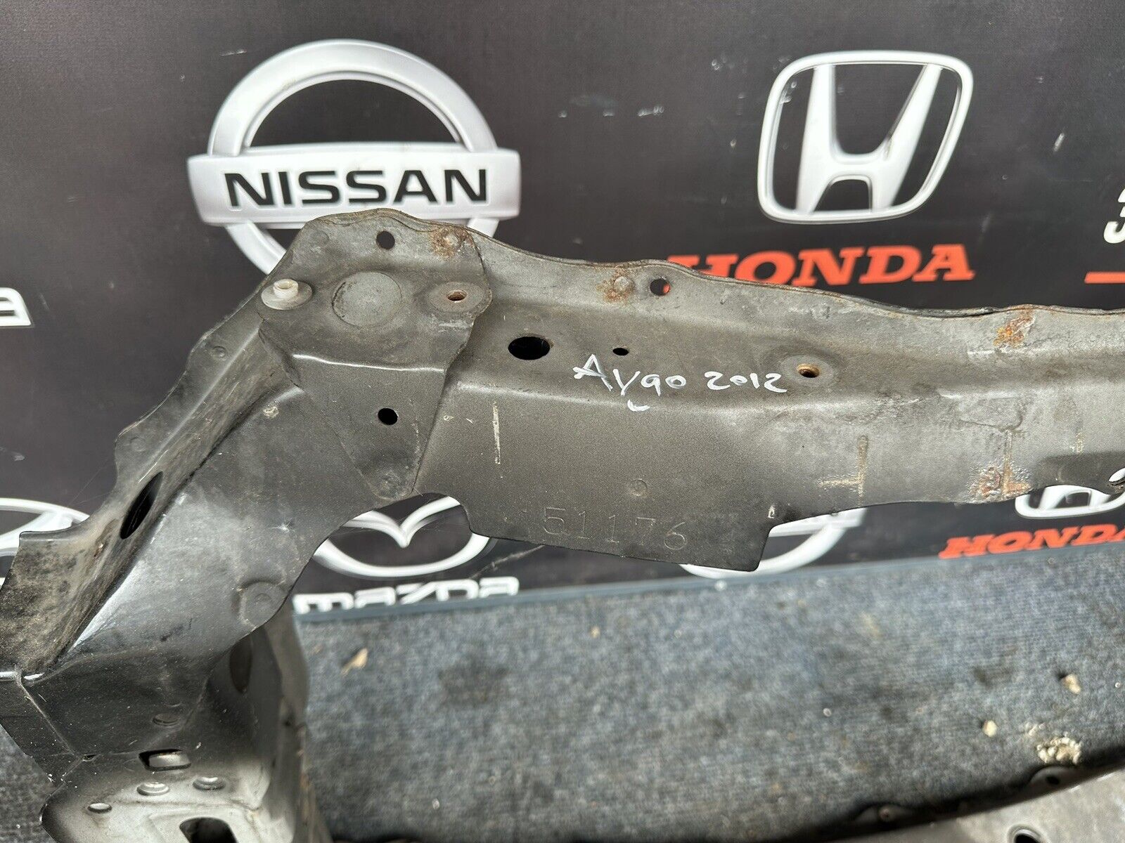 TOYOTA AYGO MK1 2012 SLAM PANEL FRONT CUT