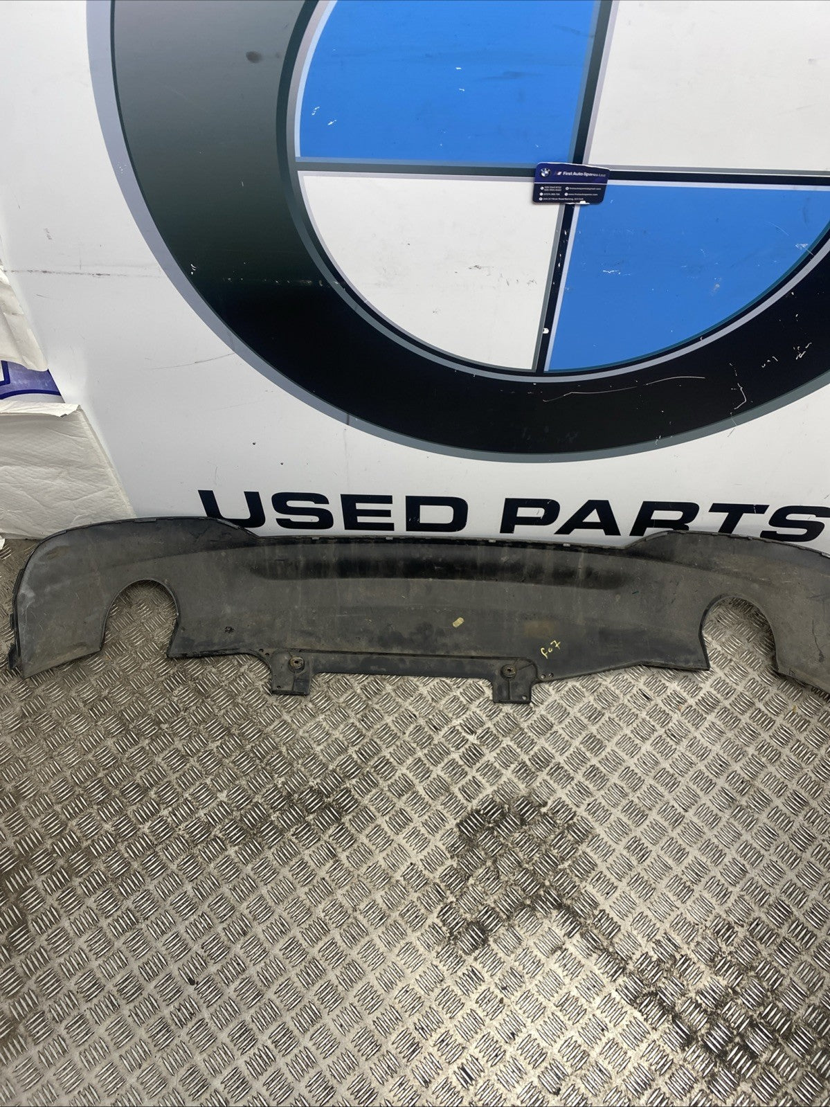 BMW 5 GT F07 Rear M Bumper Lower Diffuser Trim 51128056123 8056123 NEW