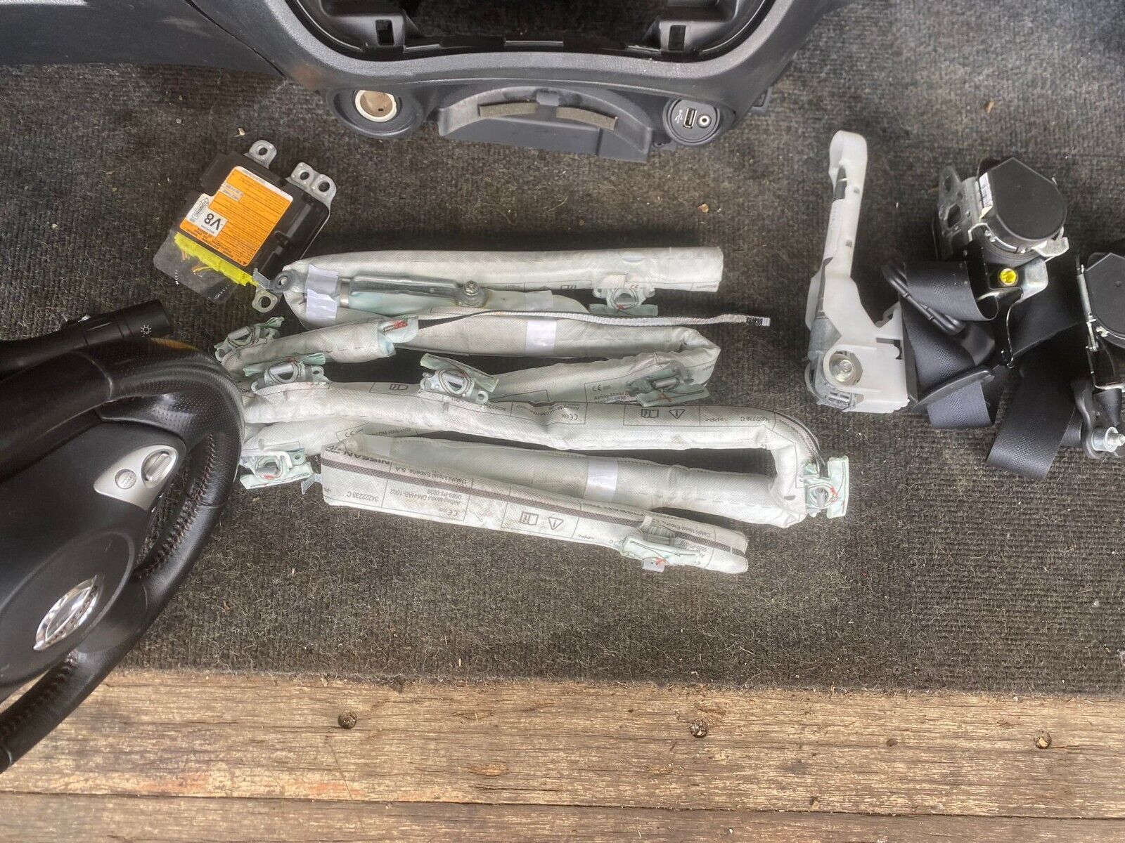 NISSAN JUKE 2018 STEERING COLUMN & AIRBAG KIT COMPLETE