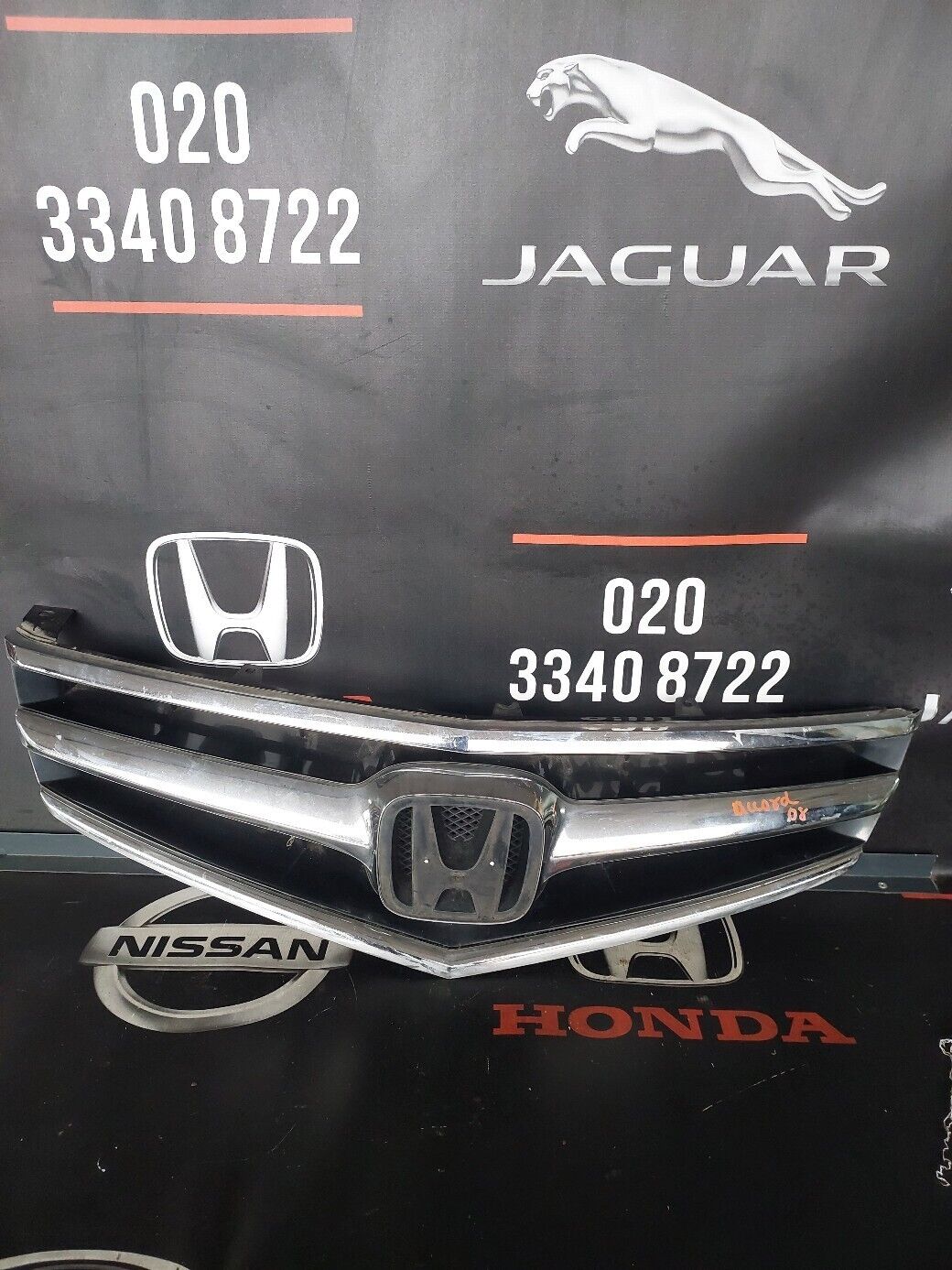 HONDA ACCORD 2008 FRONT BUMPER RADIATOR GRILL