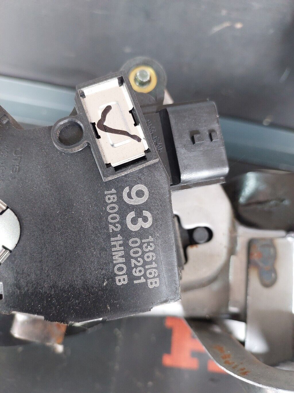 NISSAN NOTE 2016 ACCELERATOR & BRAKE PEDAL COMBINATION