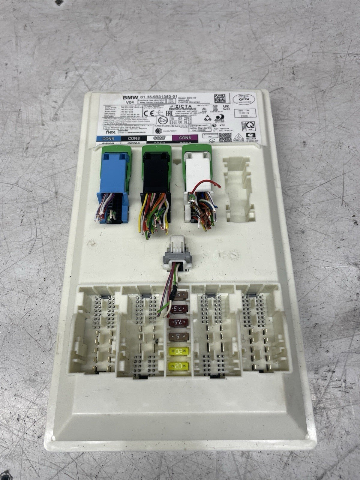 BMW 3 G20 G21 2022 Central body control module 100249500002 ATM31299