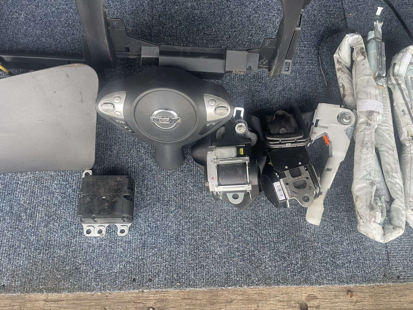 Nissan Juke 2018 complete airbag kit